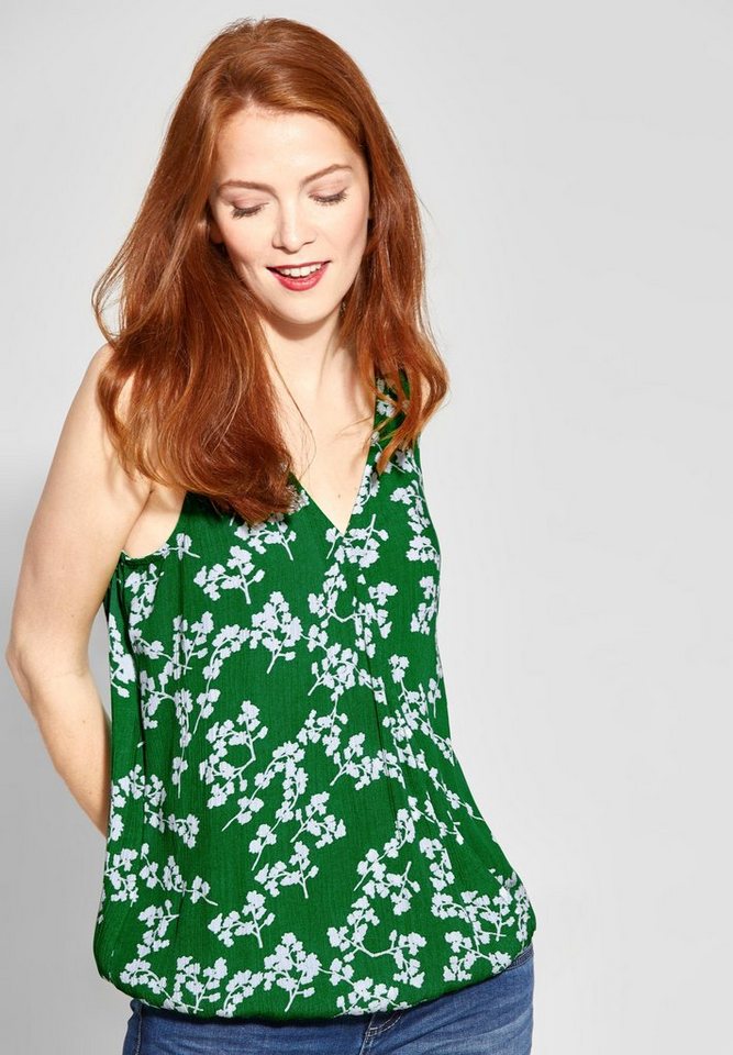 STREET ONE Wickelbluse mit Blumenprint STREET ONE Wickelbluse mit Blumenprint