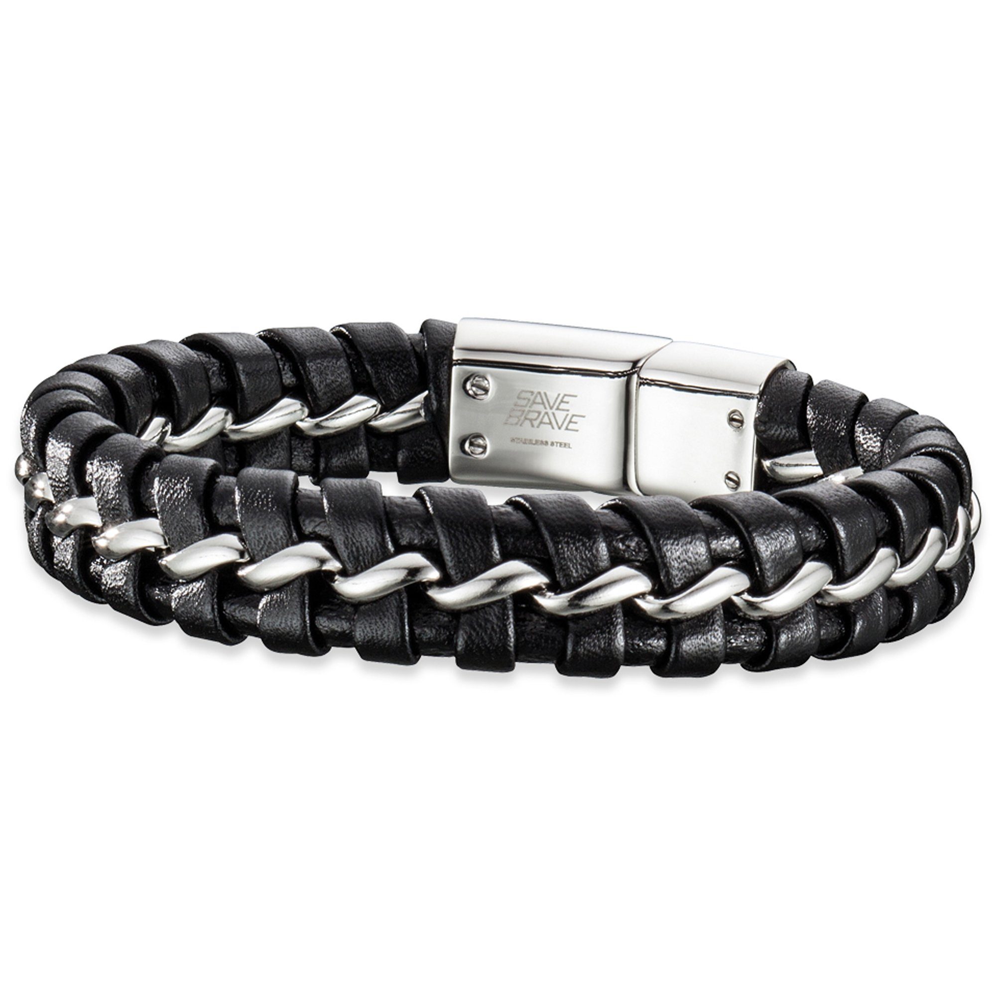»edelstahl Kaufen Leder« Geflochtenes Save Armband Lima Online Brave oeCBrdx
