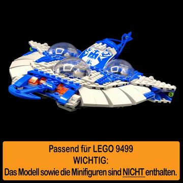 AREA17 Standfuß Acryl Display Stand für LEGO 9499 Gungan Sub (verschiedene Winkel und Positionen einstellbar, zum selbst zusammenbauen), 100% Made in Germany
