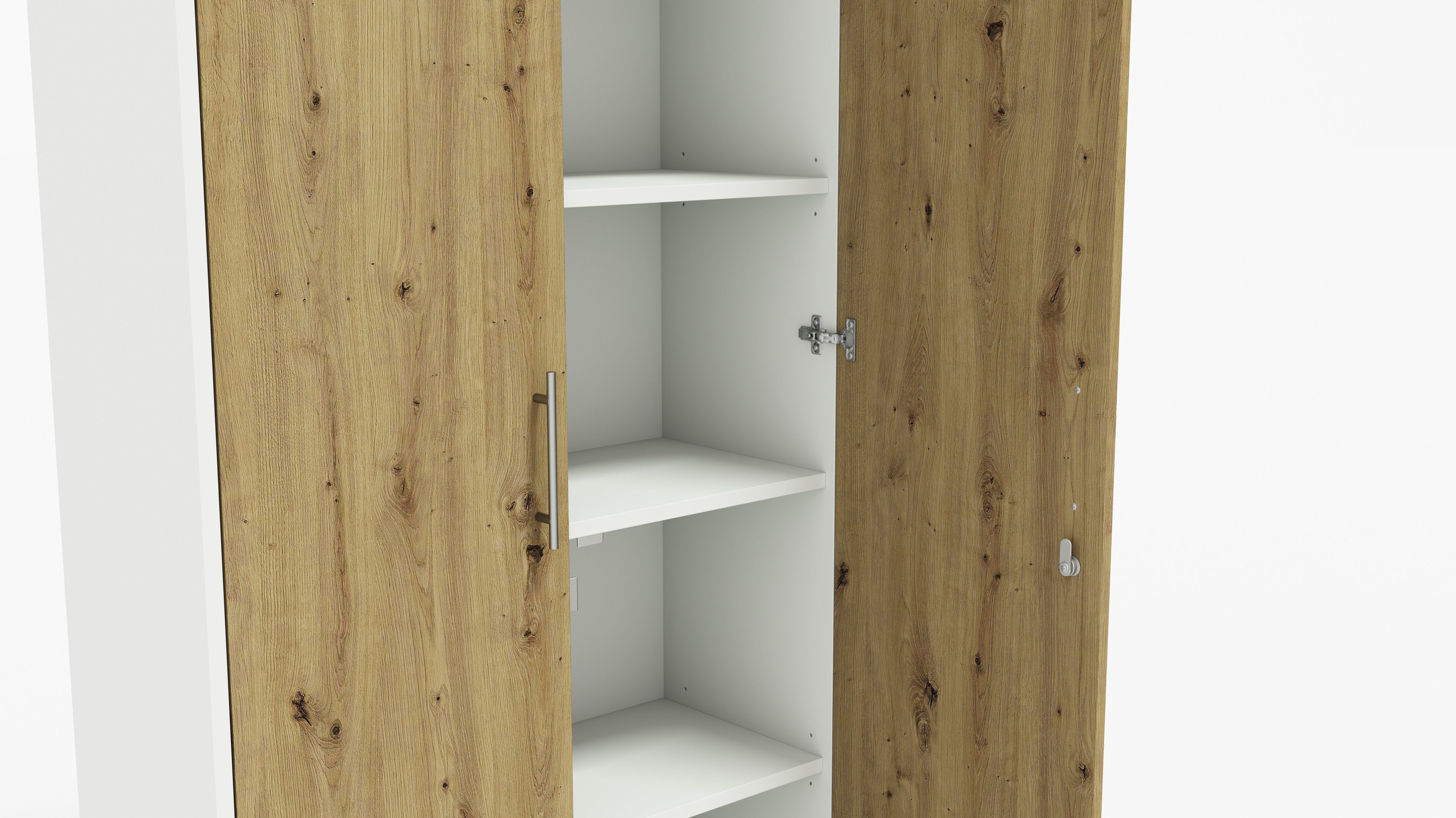 BMG Möbel Aktenschrank Office Edition 4 (Schrankwand Set, 4tlg) abschließbar, matt oder Hochglanz lackiert – Bild 5 von 5