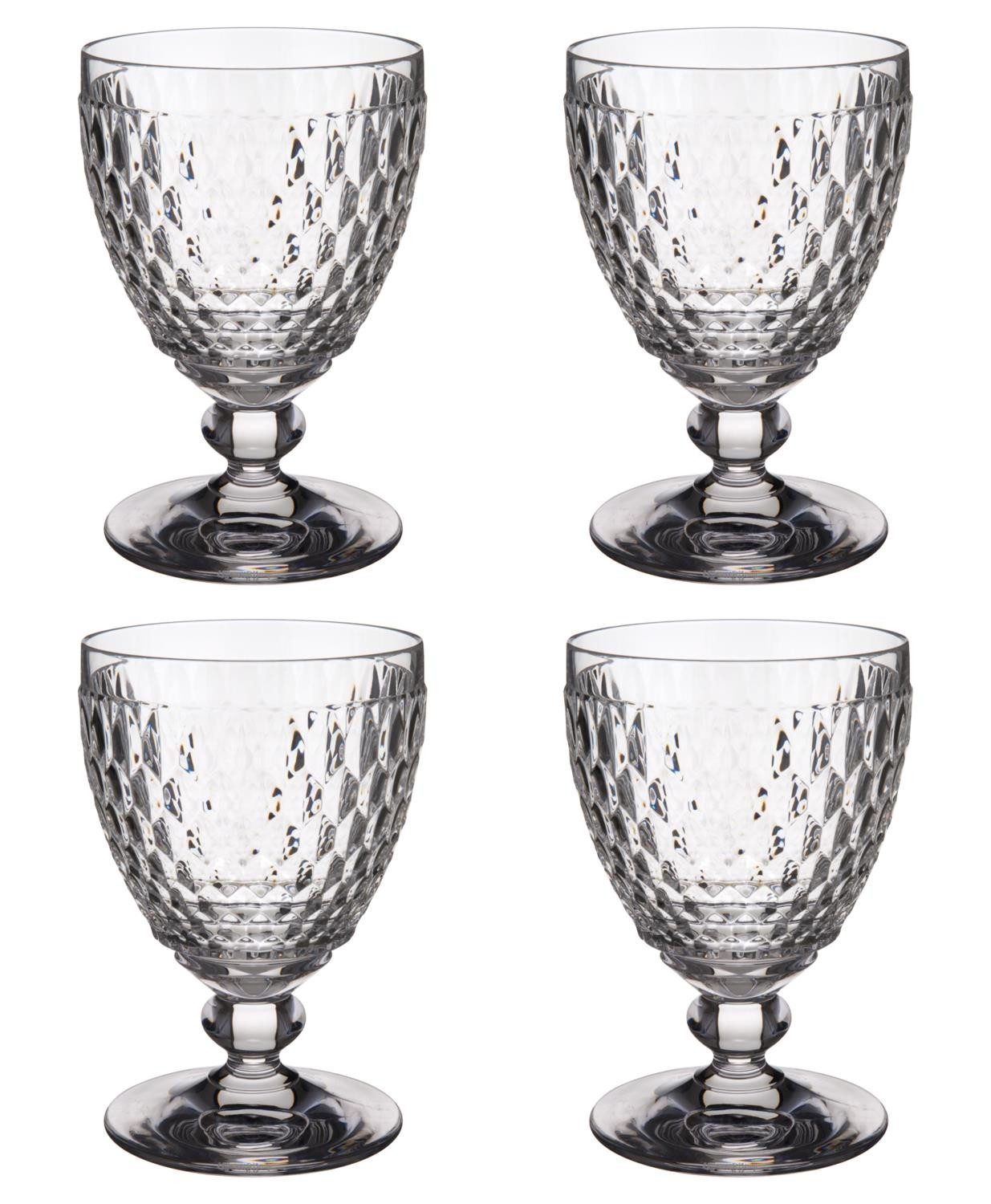 Villeroy & Boch Glas Boston, Kristallglas, Spülmaschinengeeignet, Transparent, Boston, H: 14.4cm