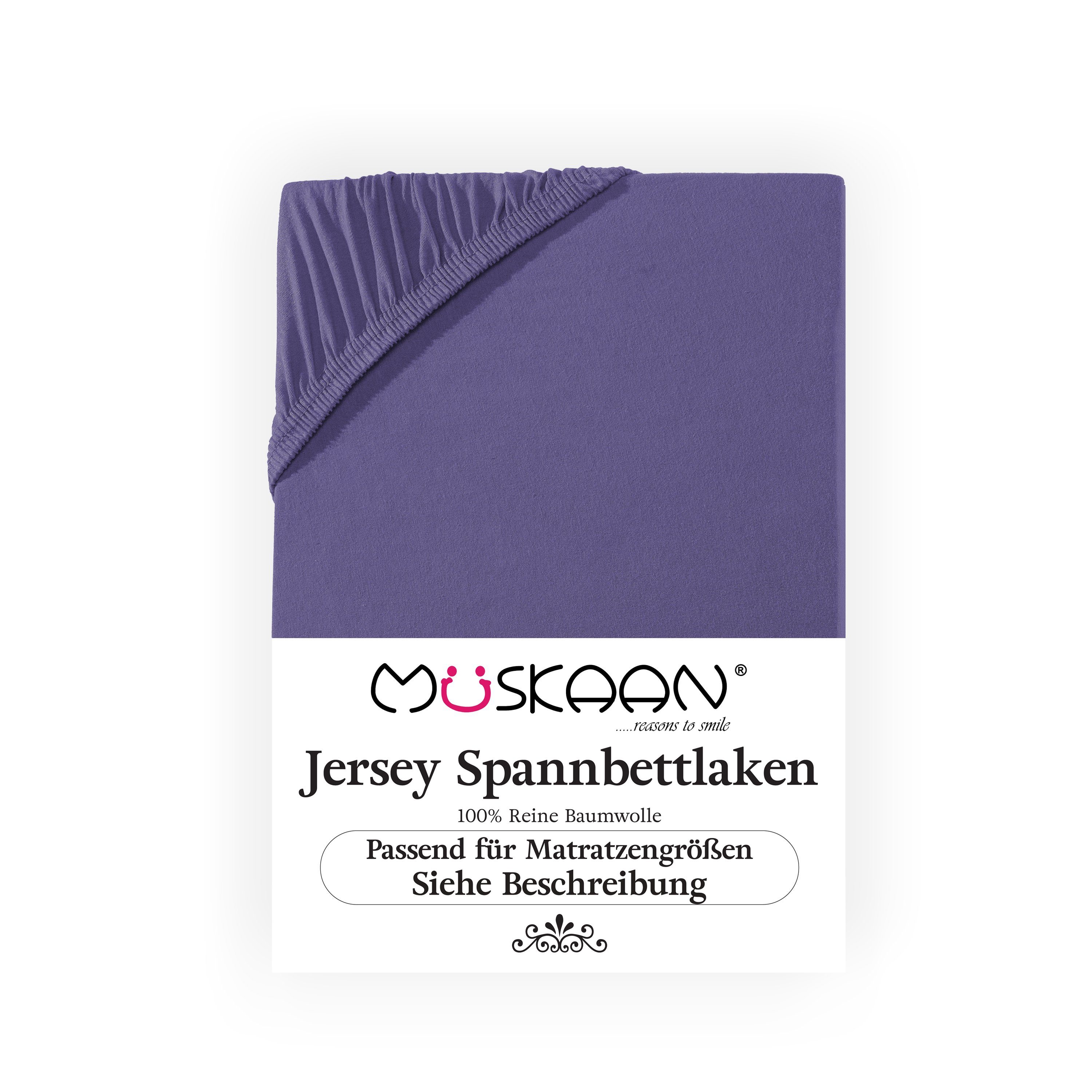 Müskaan Spannbettlaken 180x200 - 200x220 Boxspringbett günstig online kaufen