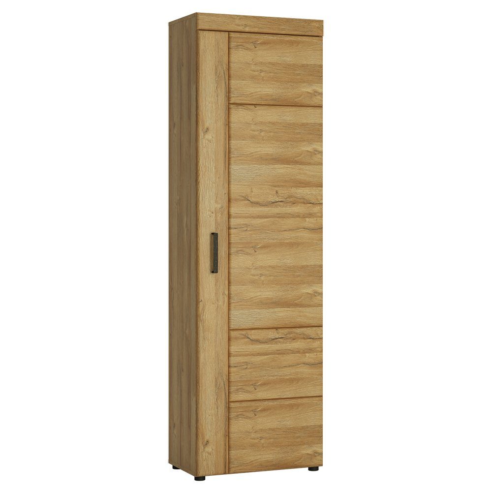 Lomadox Stauraumschrank CARIATI-129 Grandson Eiche Nb. mit Türanschlag rechts 58/195/37,4 cm