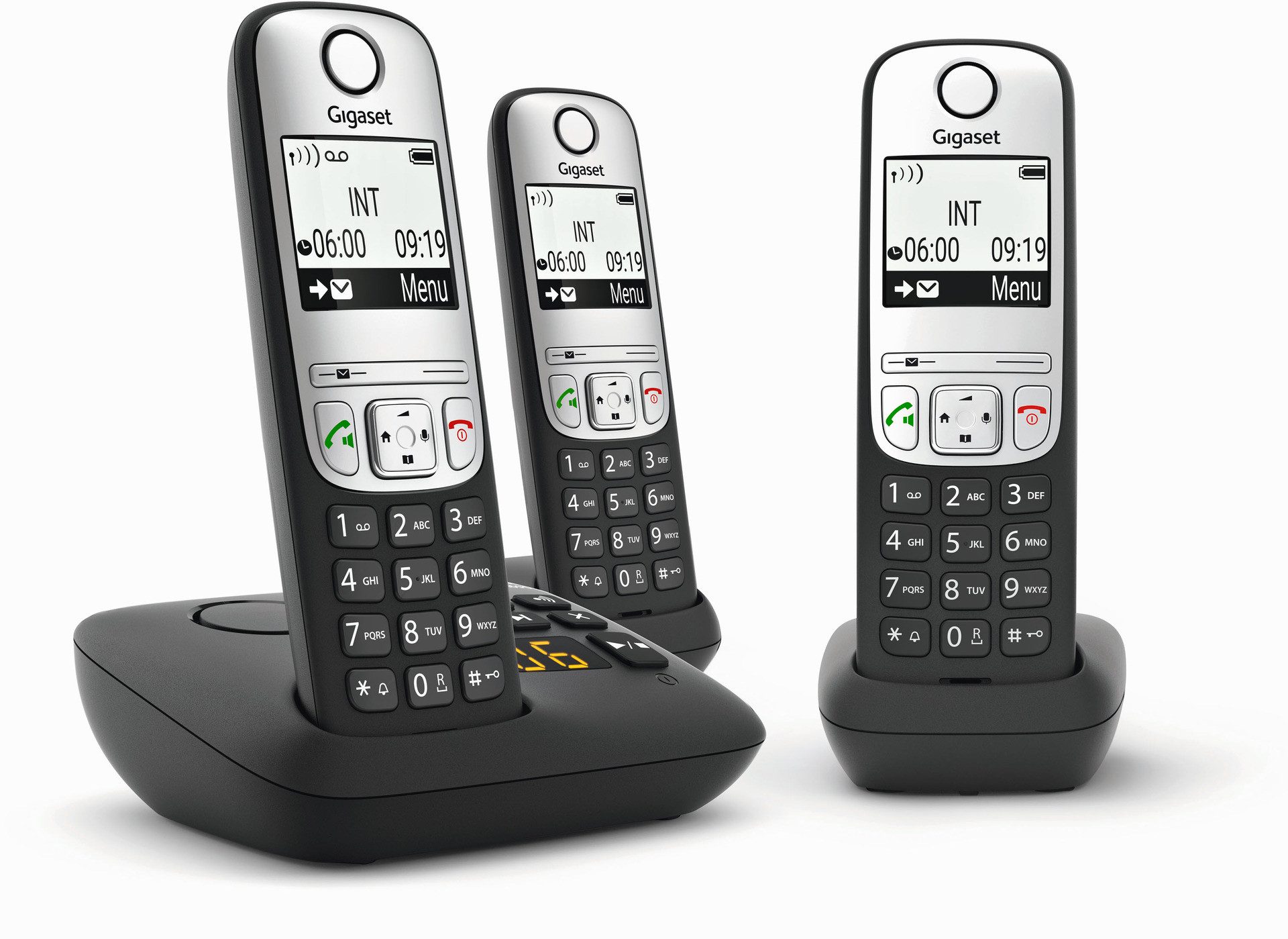 Gigaset A690A Trio Festnetztelefon (Mobilteile: 3)