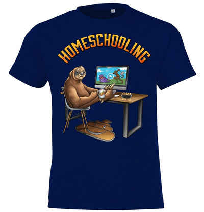 Youth Designz T-Shirt Homeschooling Kinder T-Shirt mit lustigem Fun Print