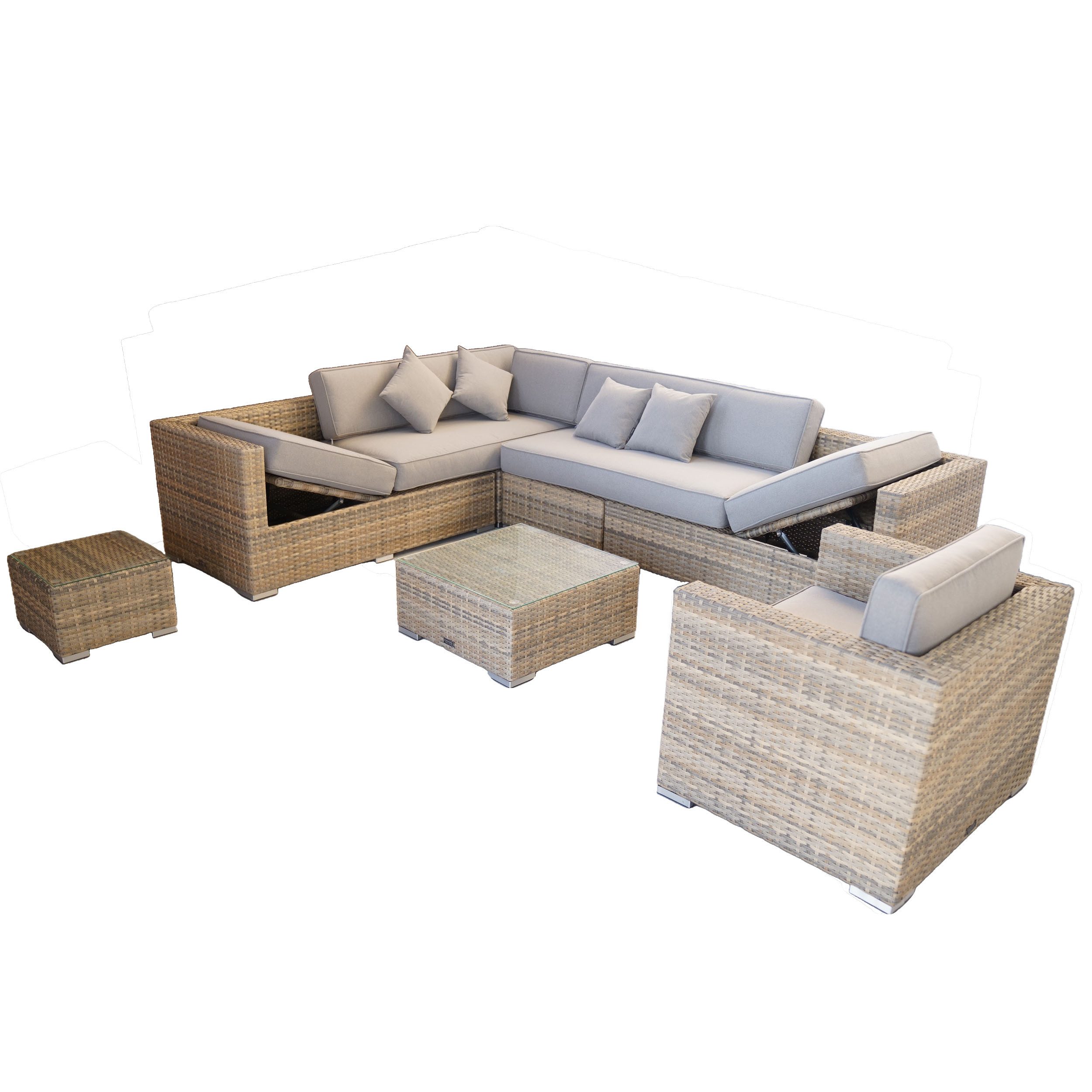 Ragnarök Möbel-Design Gartenlounge-Set gartenlounge set