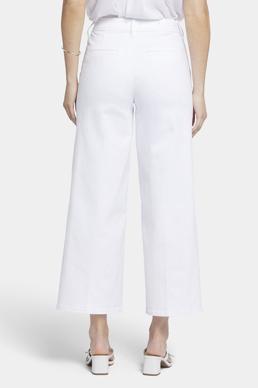 NYDJ Weite Jeans Mona Weite Bein Knöchel Jeans mit hoher Taille