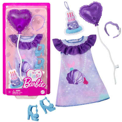 Barbie Puppenkleidung Birthday Kleid My First Barbie Mattel Puppen-Kleidung Trend Mode