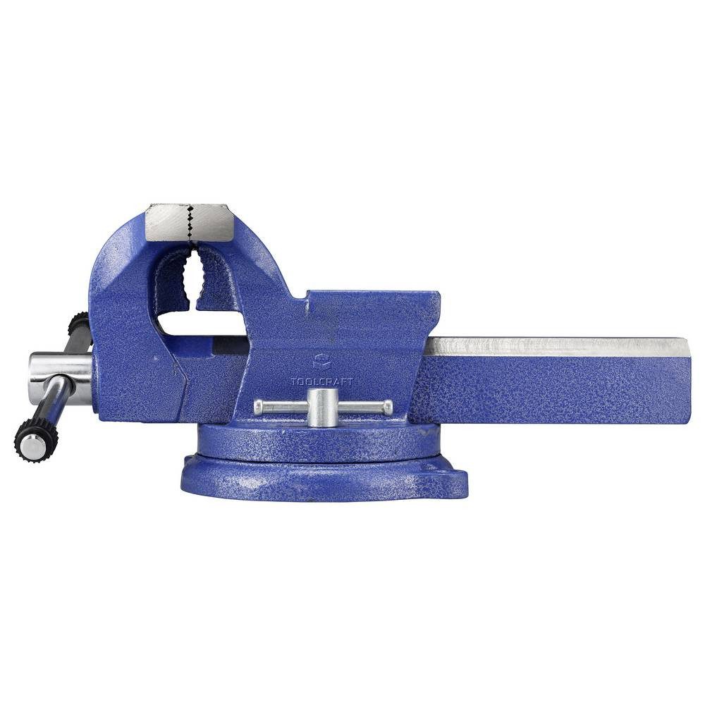 TOOLCRAFT Schraubstock Schraubstock Backenbreite: 125 mm Spann-Weite (max): 150 mm