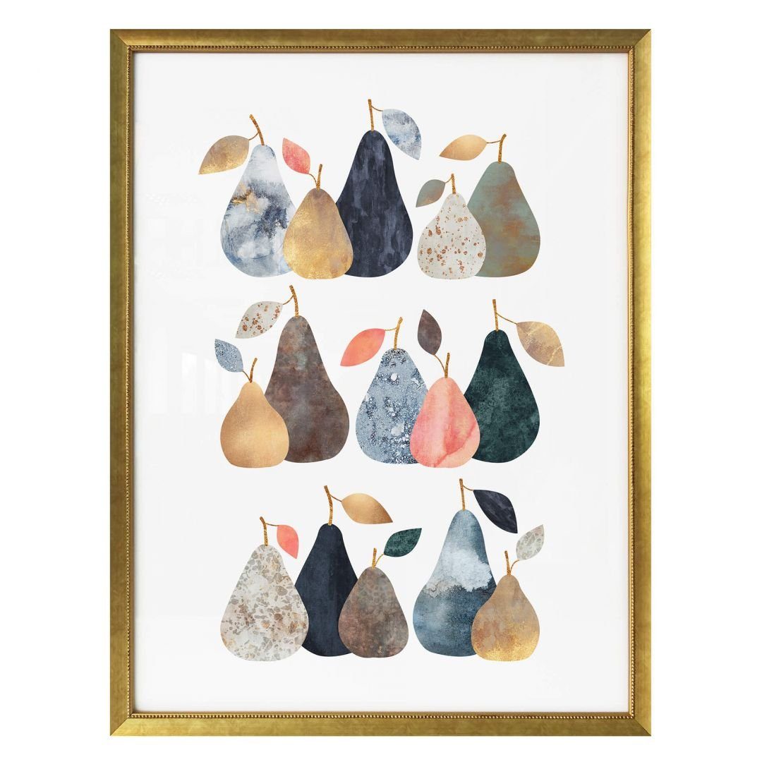 K&L Wall Art Poster Art Deco Wandbild Mädchenzimmer Shabby Chic Poster Schlafzimmer, kunstvolle Wandposter aus 200g/m² Posterpapier, Vintage Motivationsposter für Küche und Esszimmer inspirierende Poster