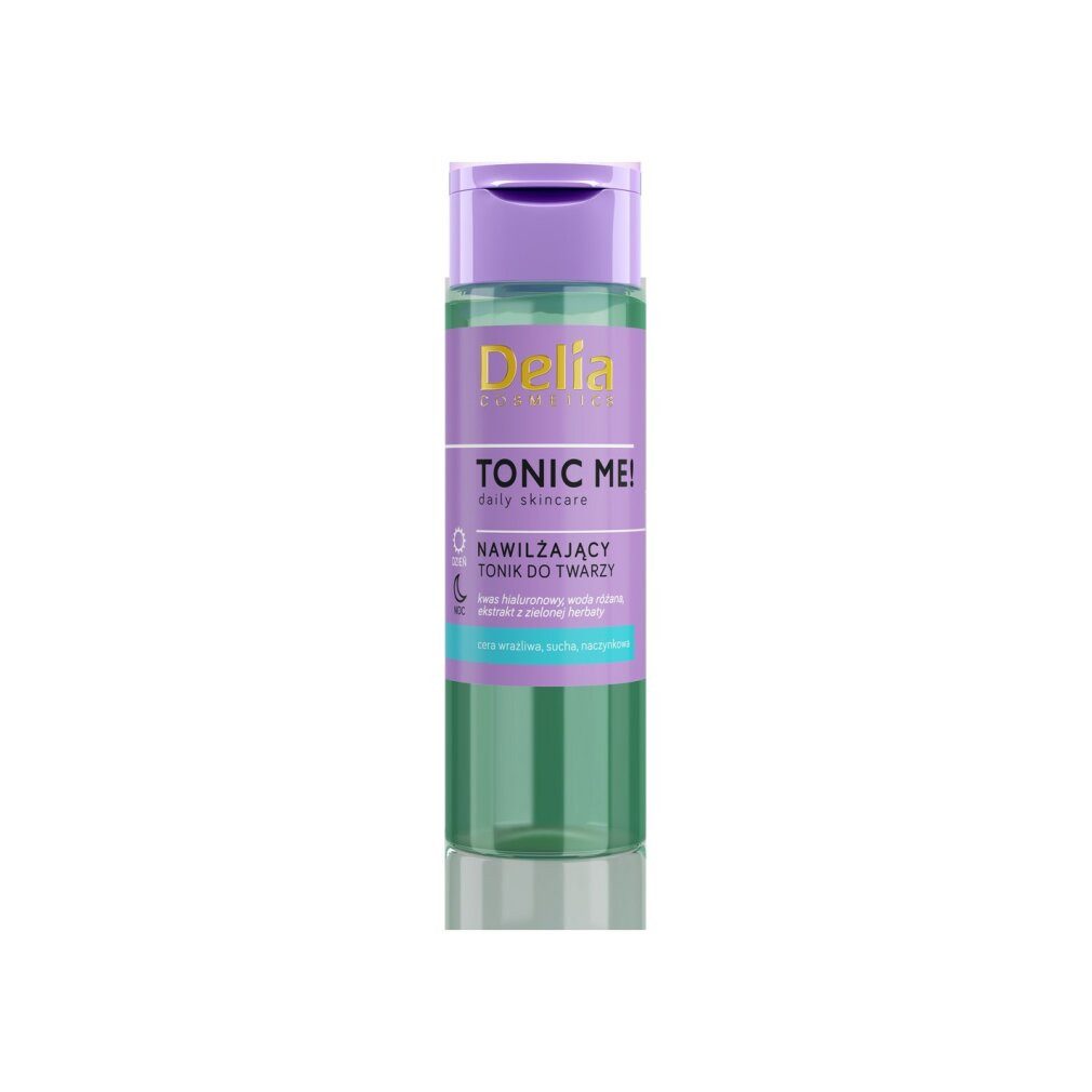 Delia Gesichtspeeling Cosmetics Tonic Me! feuchtigkeitsspendendes Gesichtswasser