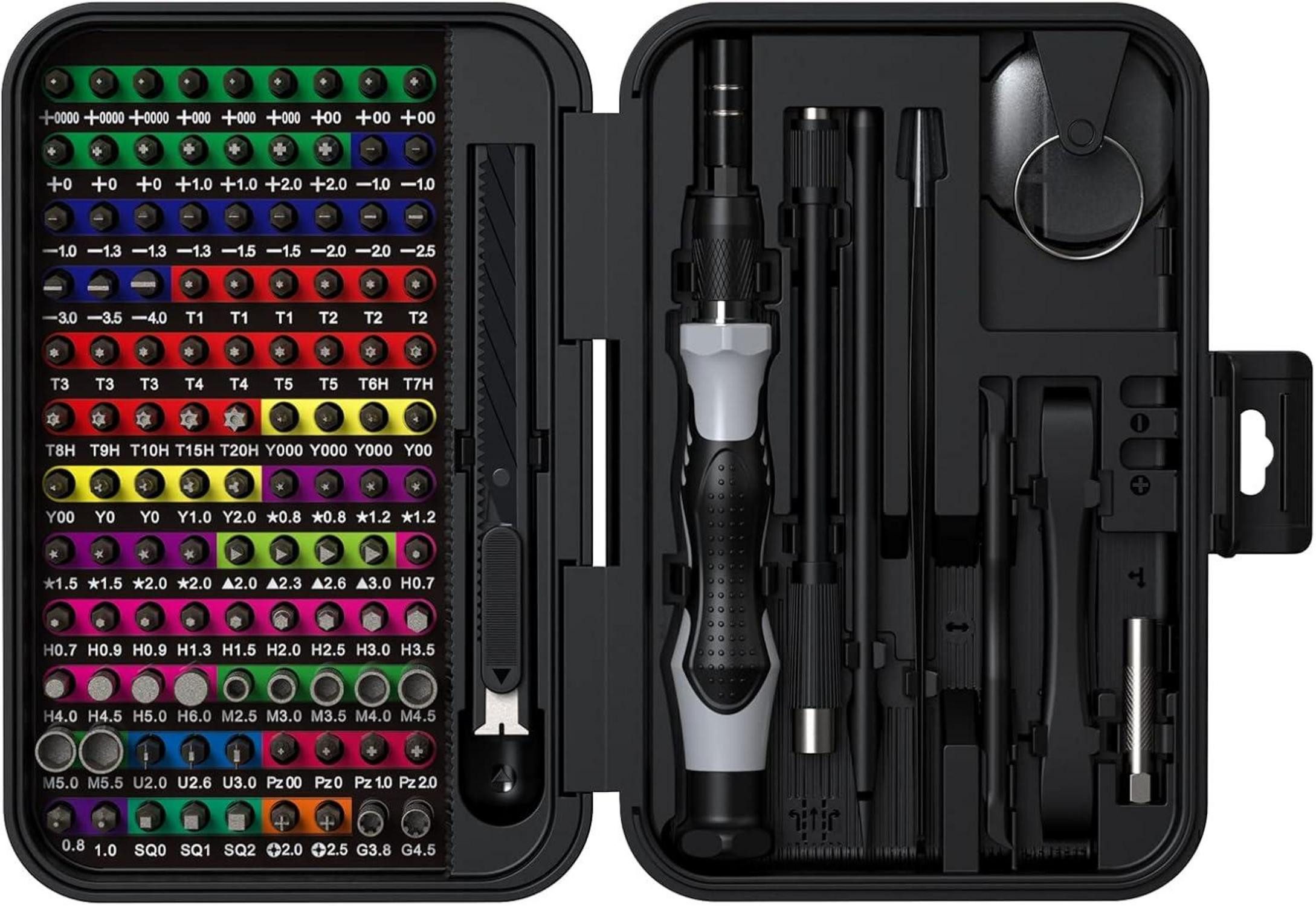 Multitool Schraubendreher Set 132 in 1 Werkzeug Kit Präzisionsmechanik Reparatur