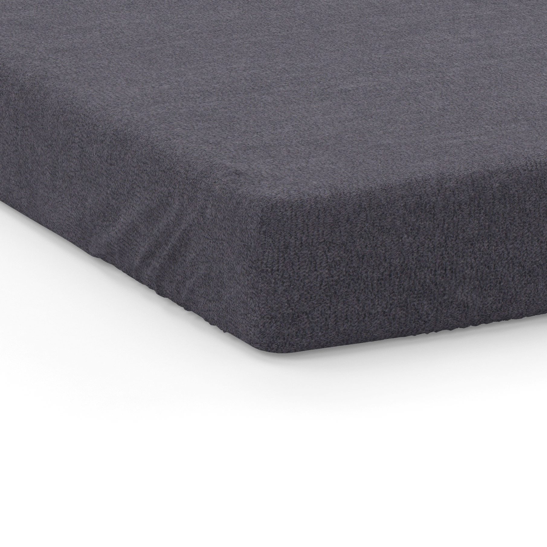 SETEX Bettlaken Frottee, Frottee, Gummizug: rundum, (1 Stück), kuschelig weiches Qualitäts-Spannbetttuch mit elastischem Gummizug