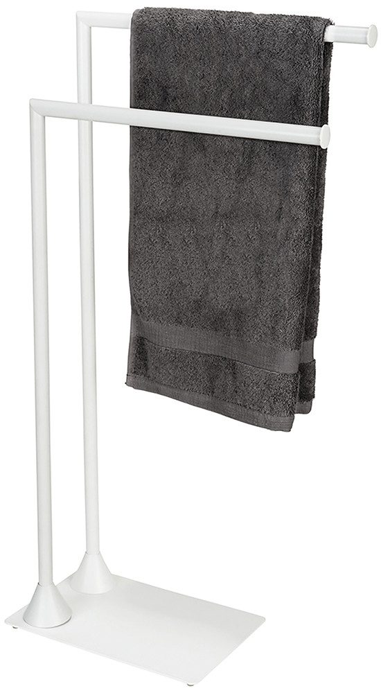 WENKO Handtuchständer Modell Hella, aus Stahl mit 2 Stangen, für Handtücher günstig online kaufen