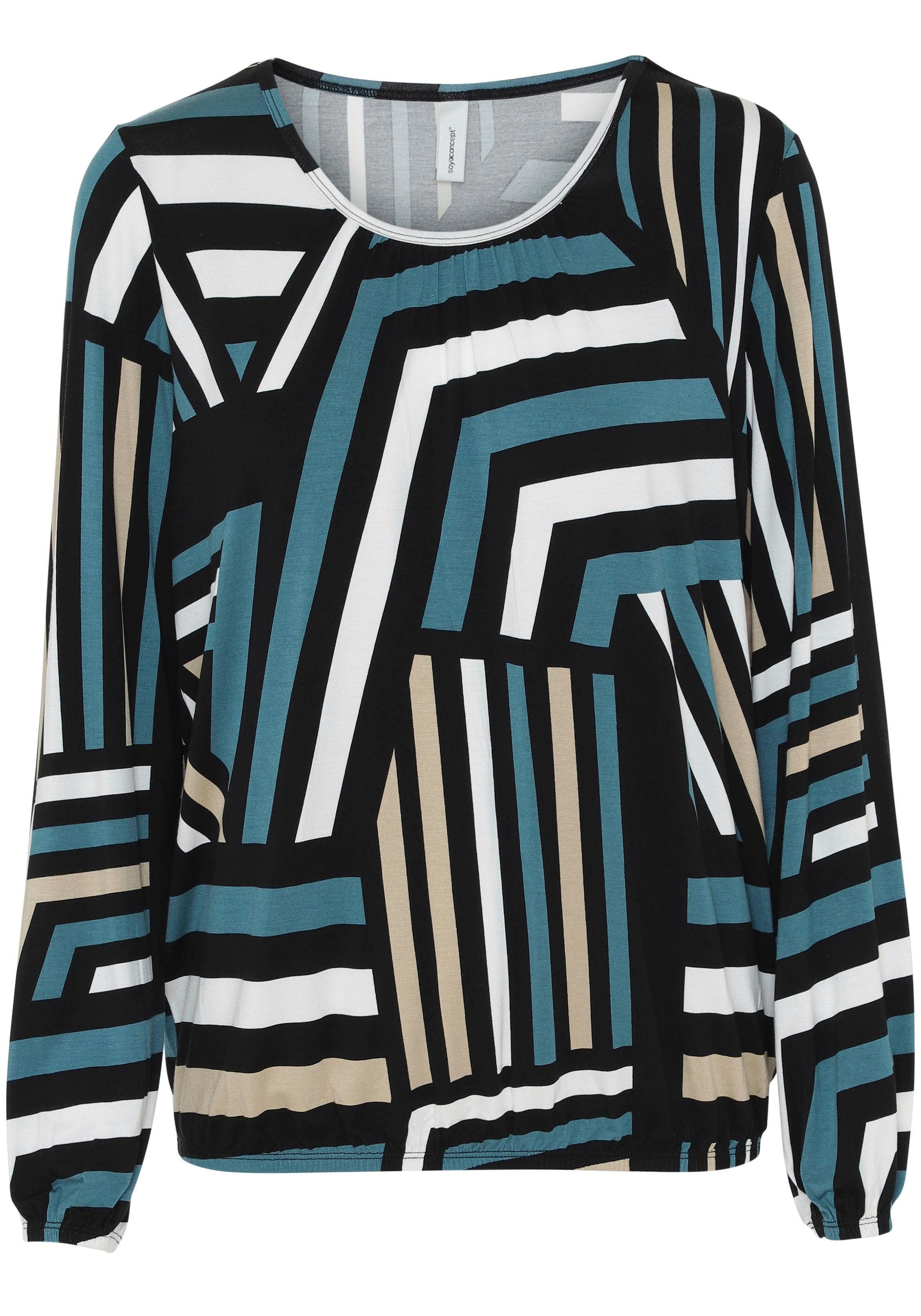 Kaufen »marciaaop58« Soyaconcept Druck Grafischem Online Print shirt Mit iOPkuZXT