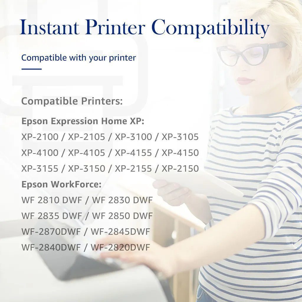 Thumbnail - STAROVER 10er Multipack für EPSON 603XL 603 Druckerpatronen Tintenpatrone (WF-2810 WF-2830 XP-4105 XP-4150 XP-4155, XP-2...