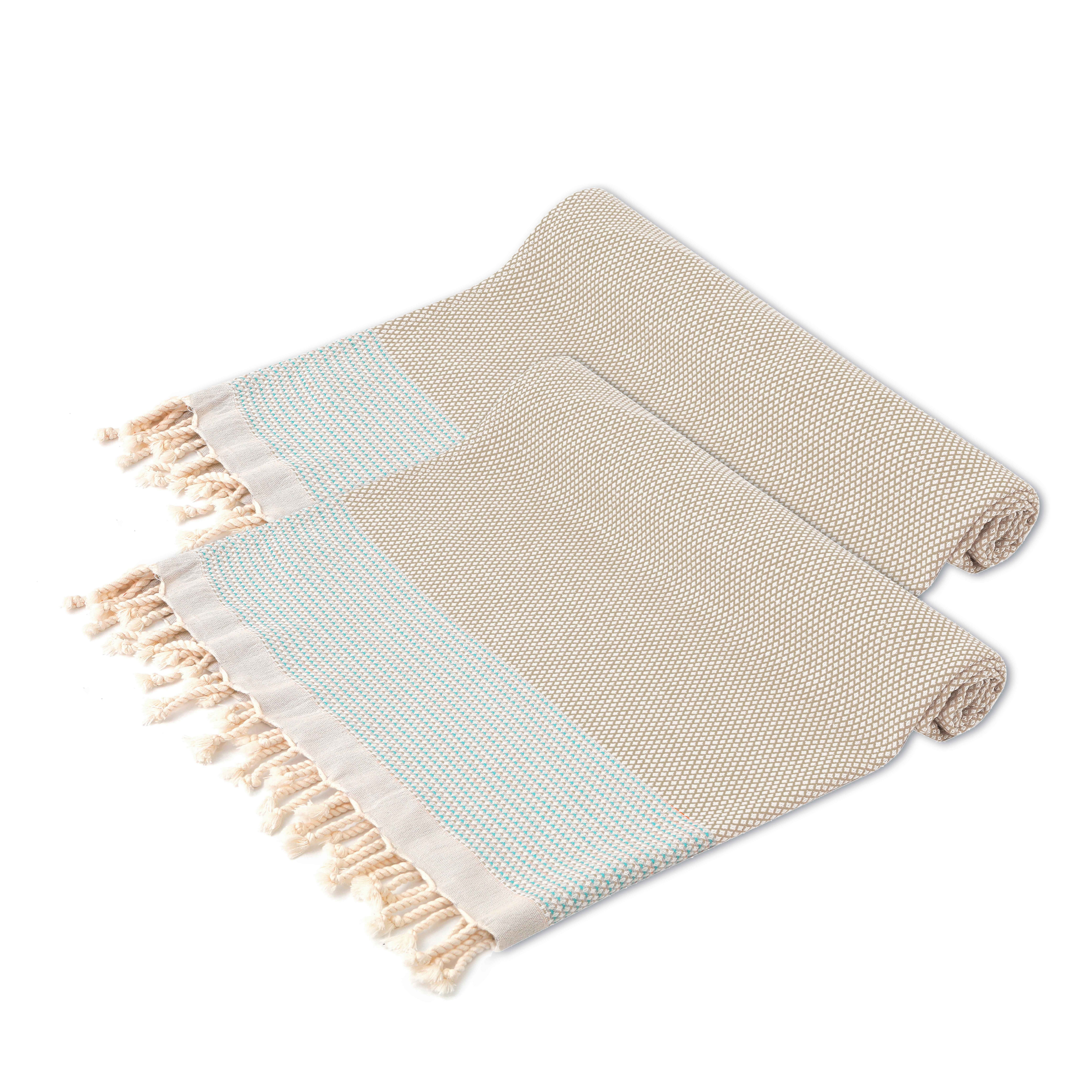 Turquoise Home Strandtuch Breeza XXL Strandtucher günstig online kaufen