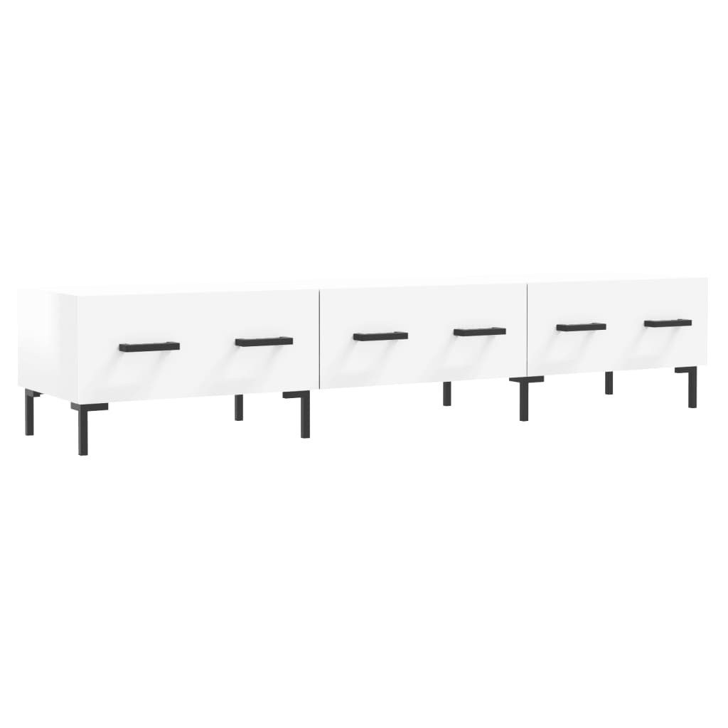 vidaXL TV-Schrank TV-Schrank Hochglanz-Weiß 150x36x30 cm günstig online kaufen