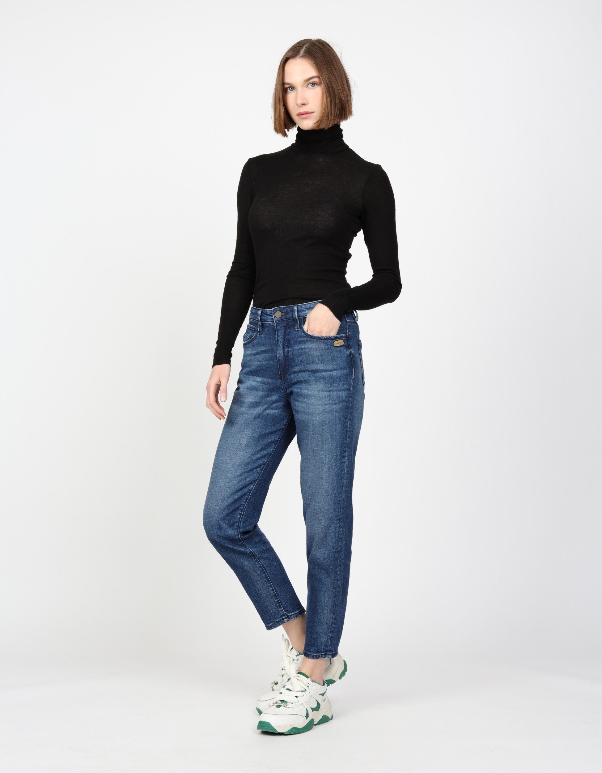 GANG Mom-Jeans 94GLORY - Momjeans - Damenhose mit geradem Bein - modische Jeans - ve