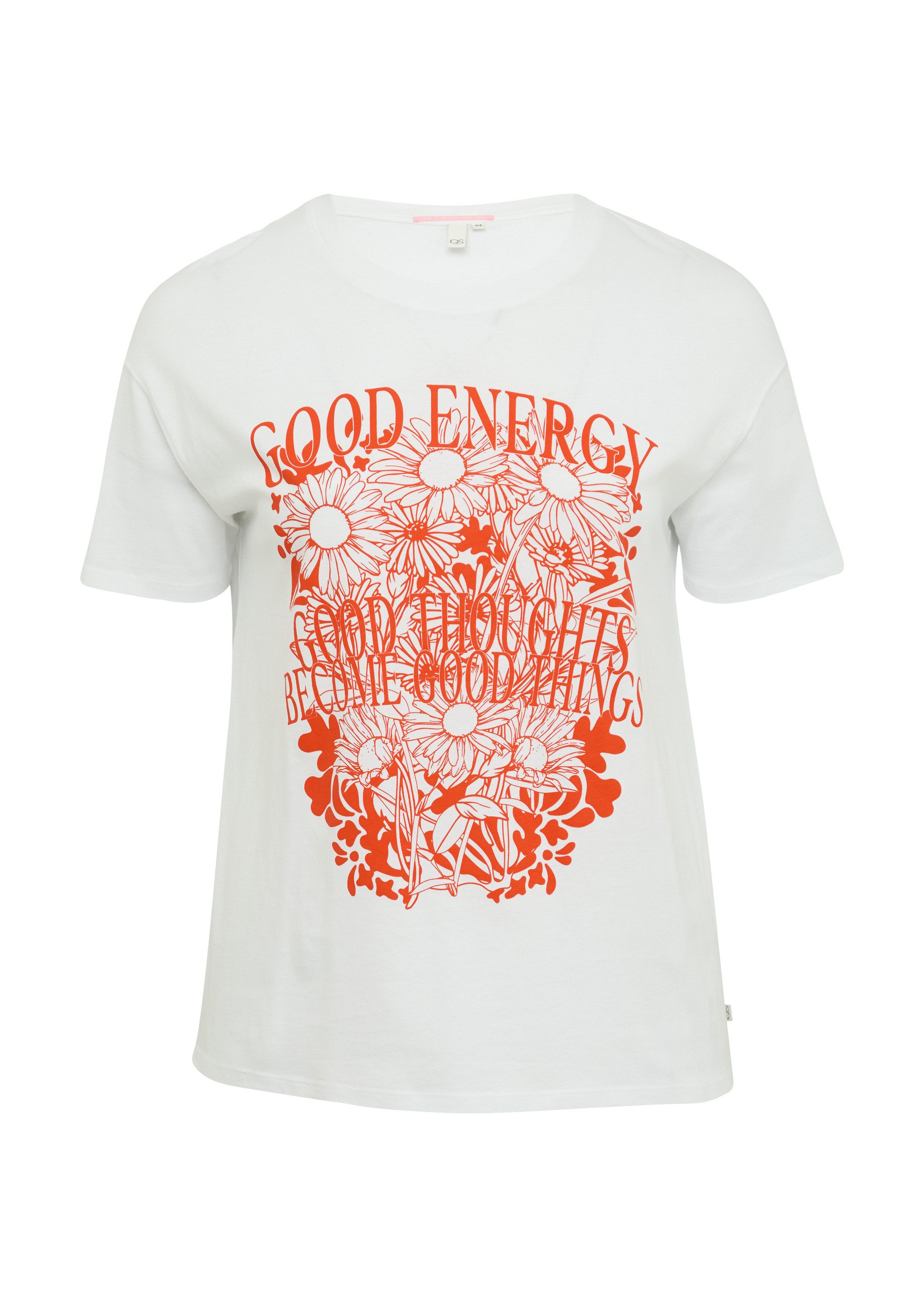 QS Kurzarmshirt T-Shirt (1-tlg) günstig online kaufen