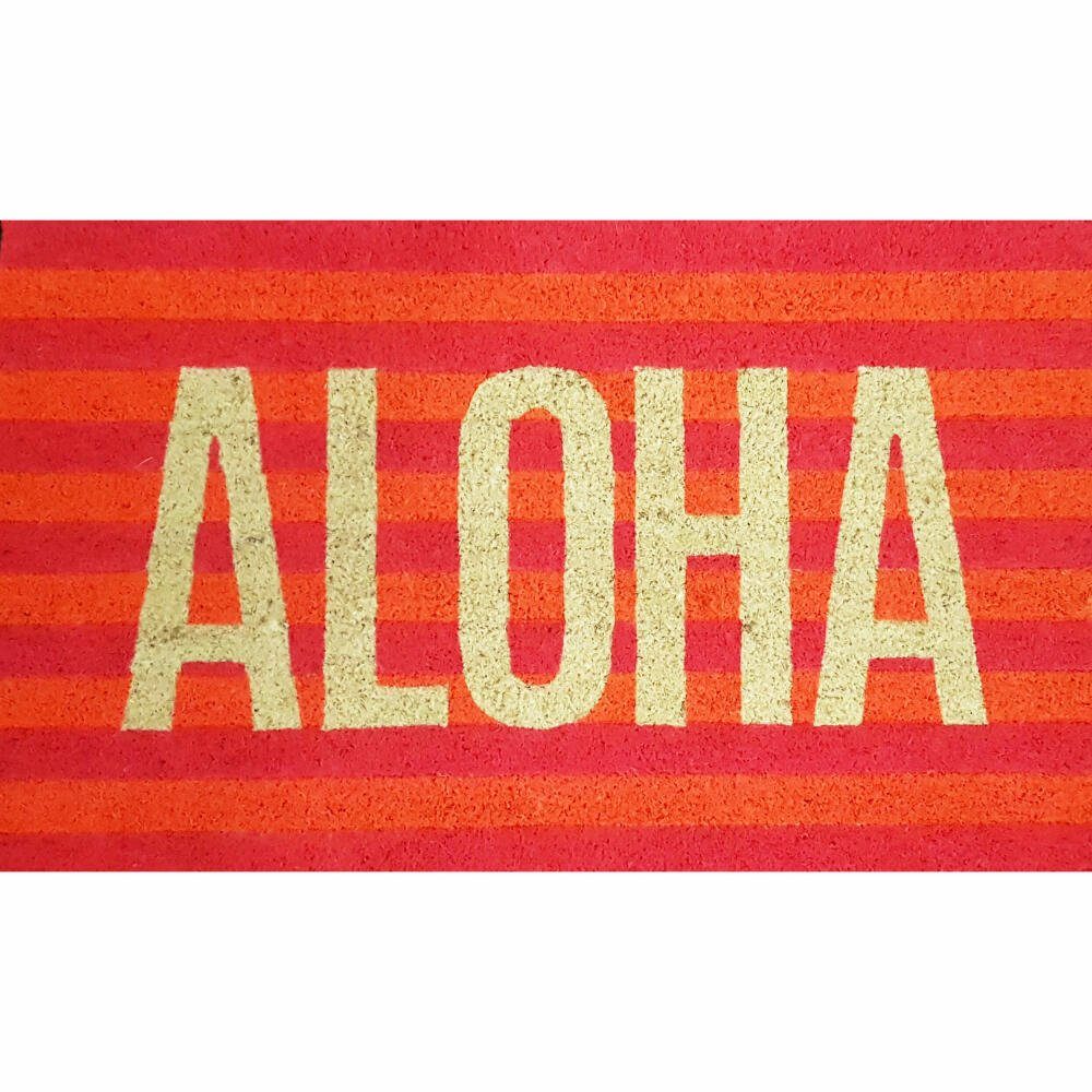 Fußmatte Aloha 45 x 75 cm, Giftcompany, rechteckig