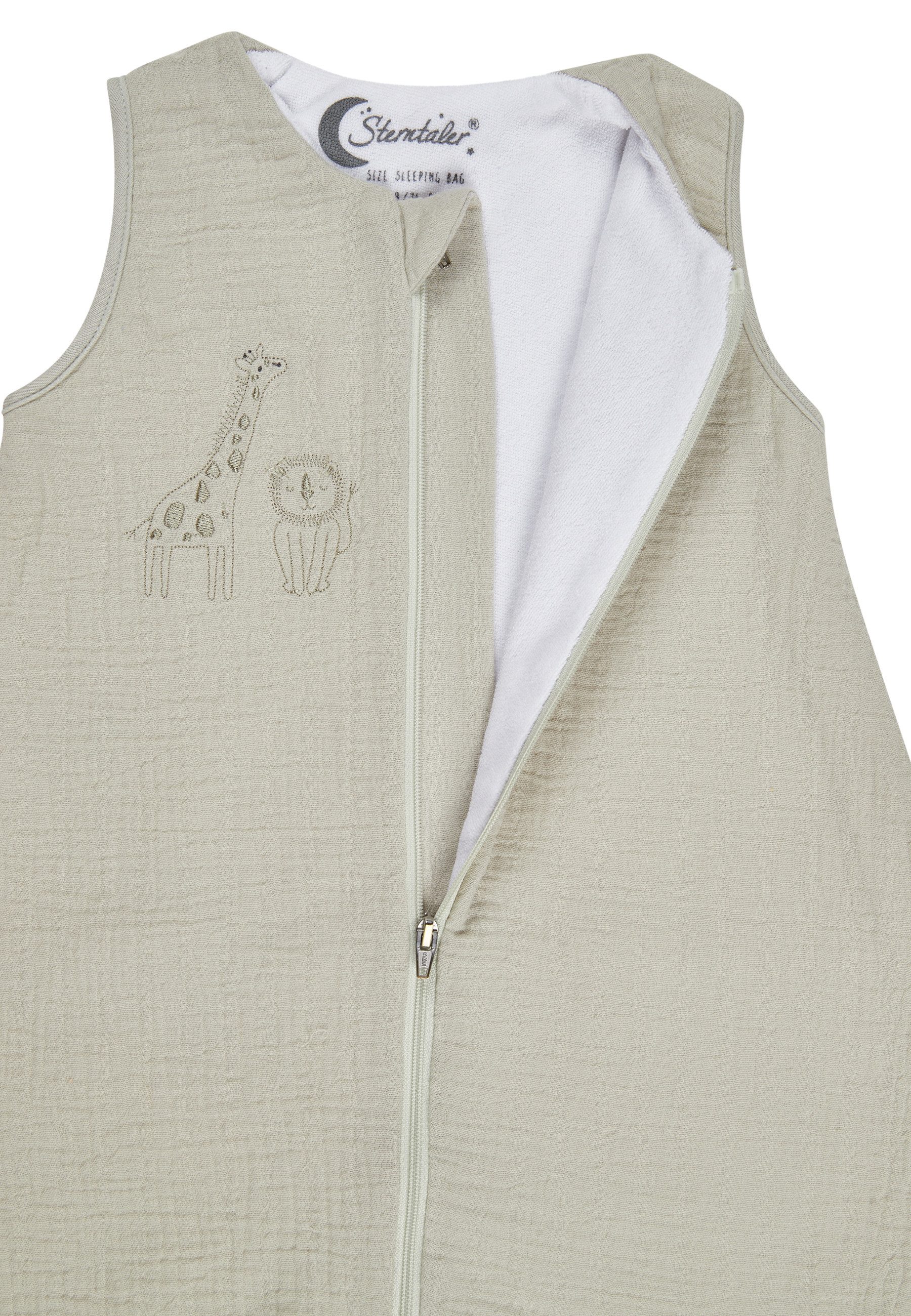 Sterntaler® Babyschlafsack Schlafsack mit Beinen 104/110 Safari (1 tlg) – Bild 4 von 5