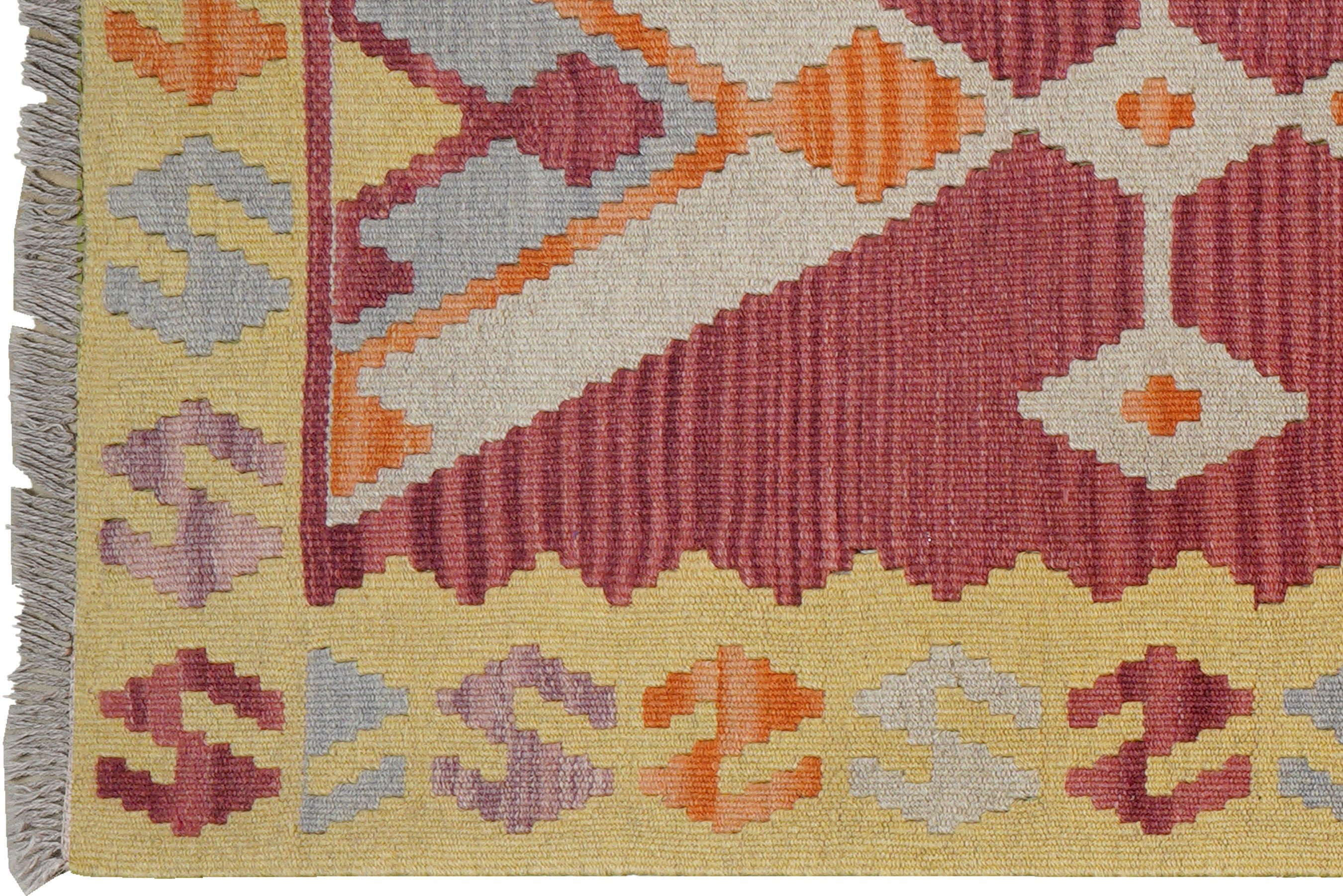 Rugtales Teppich Kelim Gashgai 192x83cm, Lufer, Handgemachtes Unikat, nachhaltig und fair gefertigt