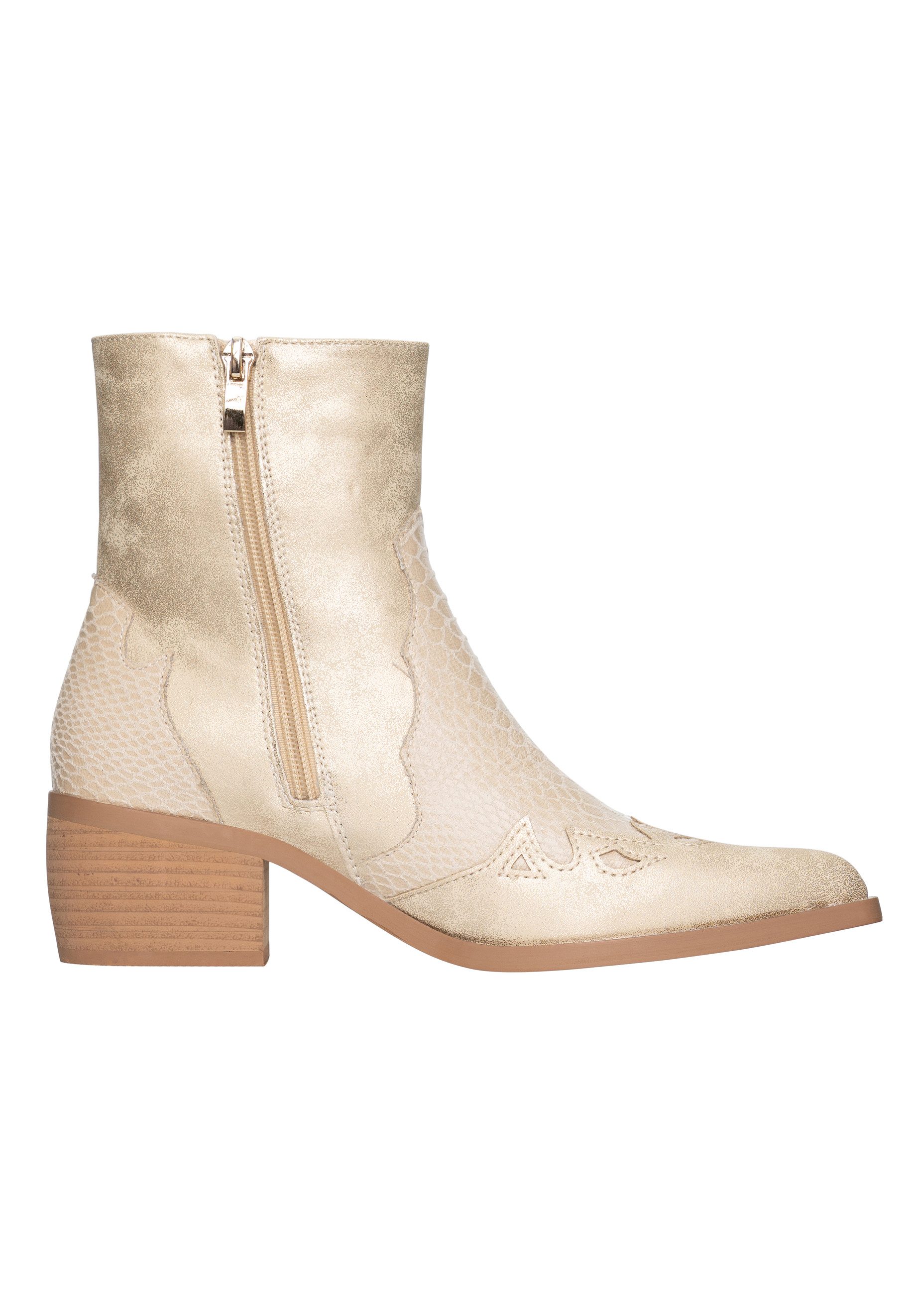 Salinyang Stiefeletten Cowboy Stiefelette