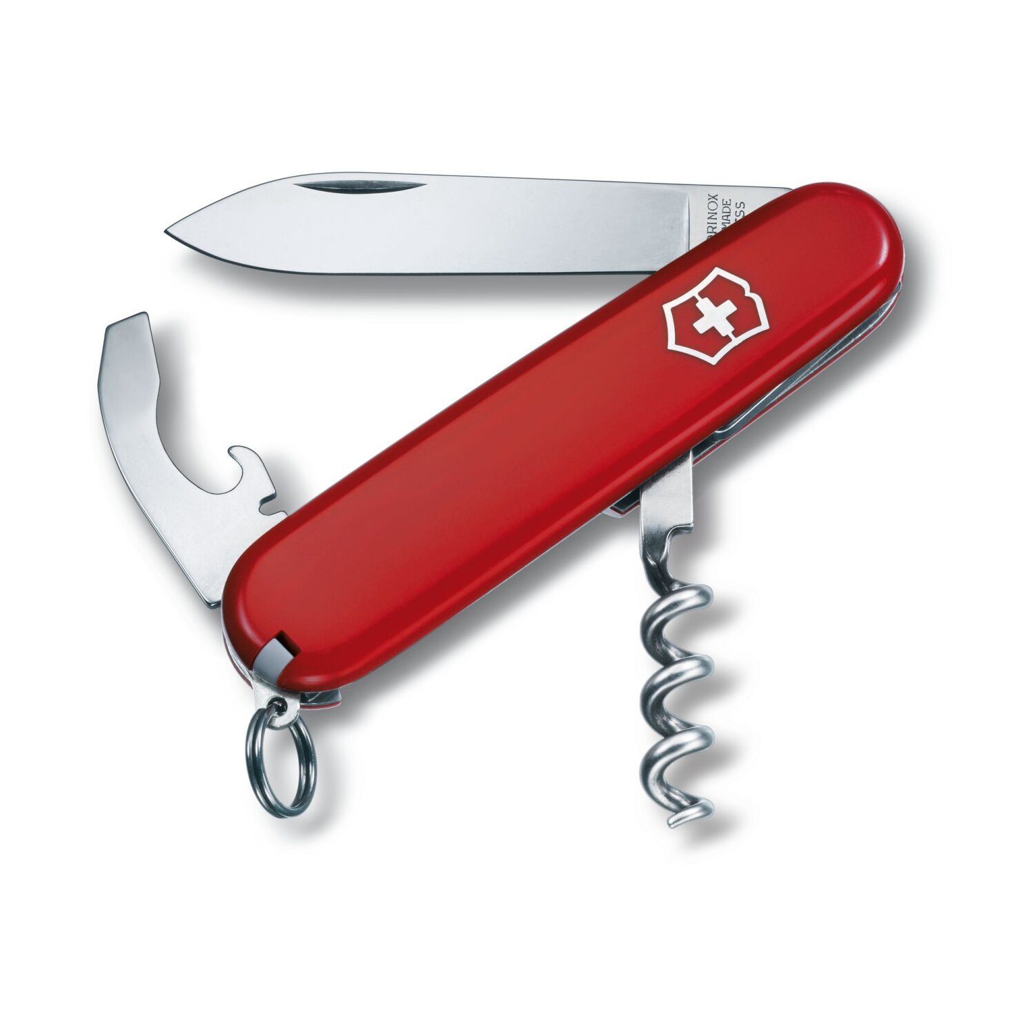 Waiter Victorinox, Brotzeitmesser rot 8,4 (1 cm Stück) Taschenmesser Victorinox