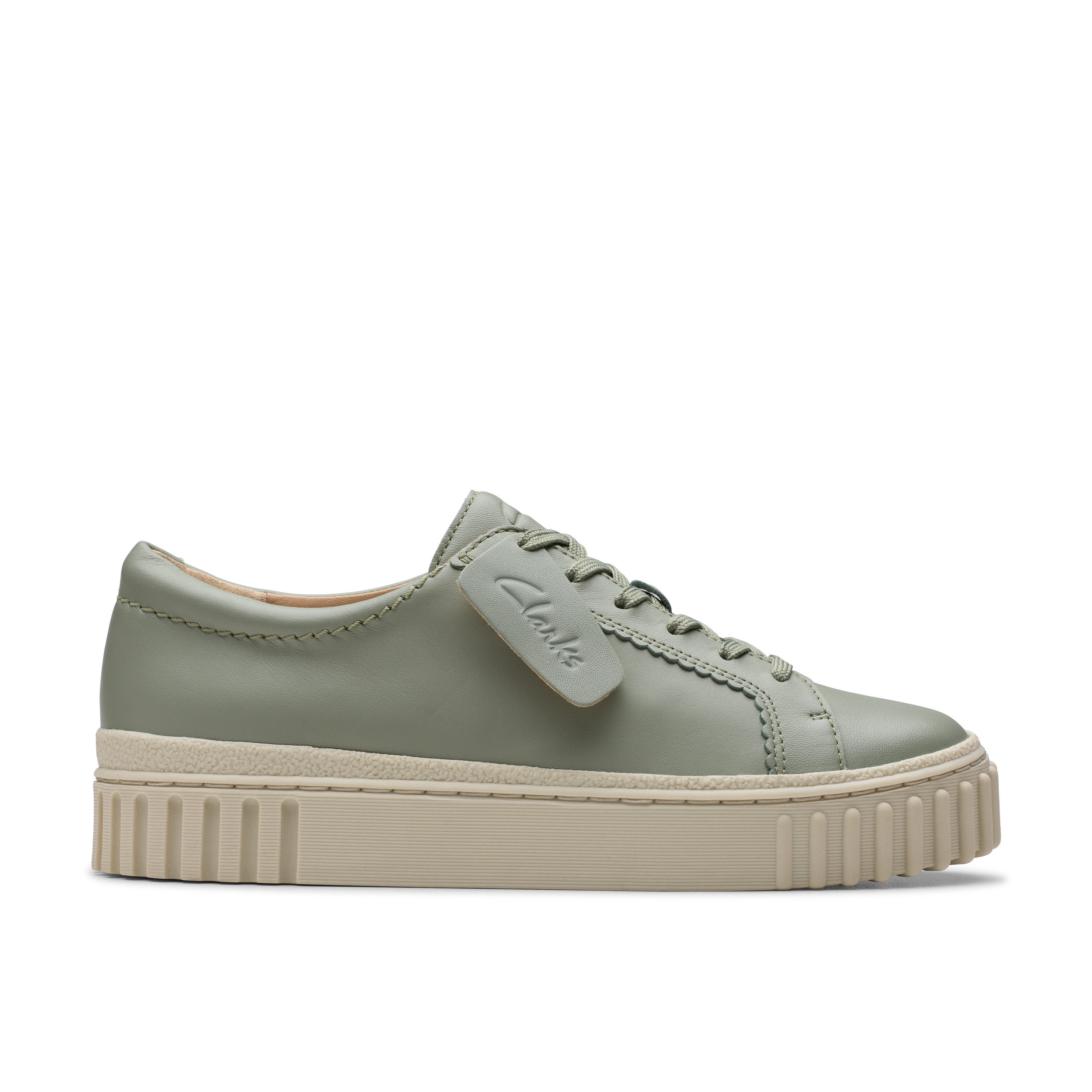 Clarks Mayhill Walk Schnürschuh, Sneaker, Plateausneaker mit modischer Laufsohle
