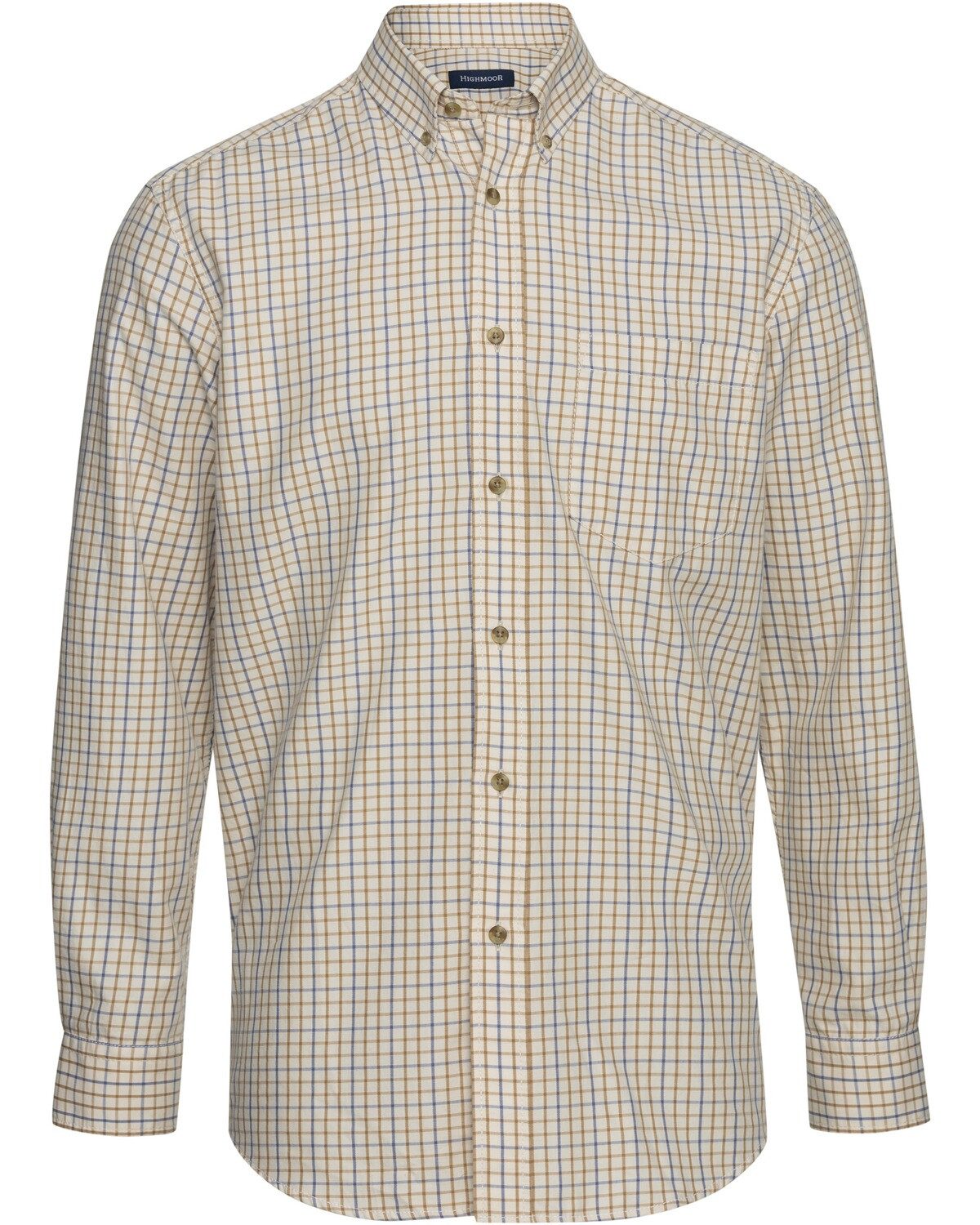 Highmoor Langarmhemd Tattersall-Hemd günstig online kaufen