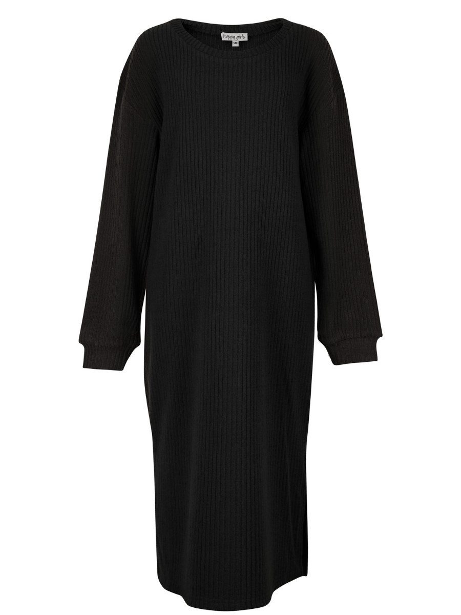 happy girls Strickkleid Strickkleid gerade Schlitze (1-tlg) sehr weich