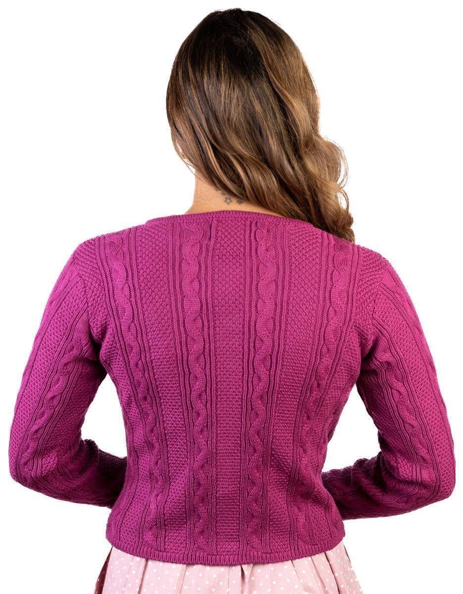 Trachtl Trachtenjacke TRACHTENJACKE IN VIOLETT MARIE 34