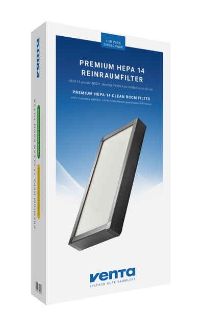 Venta Luftreiniger - Premium HEPA 14 Reinraumfilter, 1er Pack