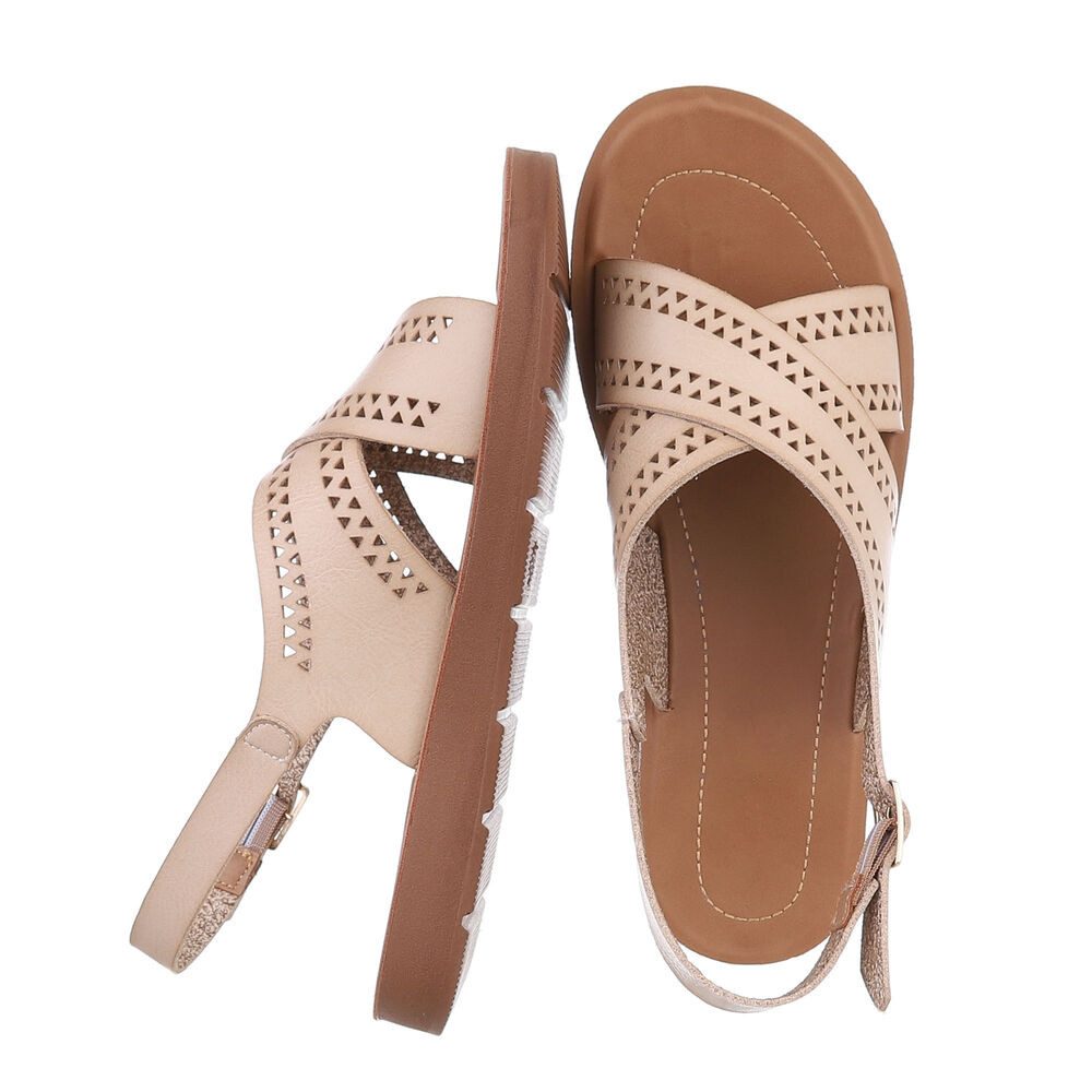 Ital-Design Damen Freizeit Riemchensandalette (86706877) Keilabsatz/Wedge günstig online kaufen