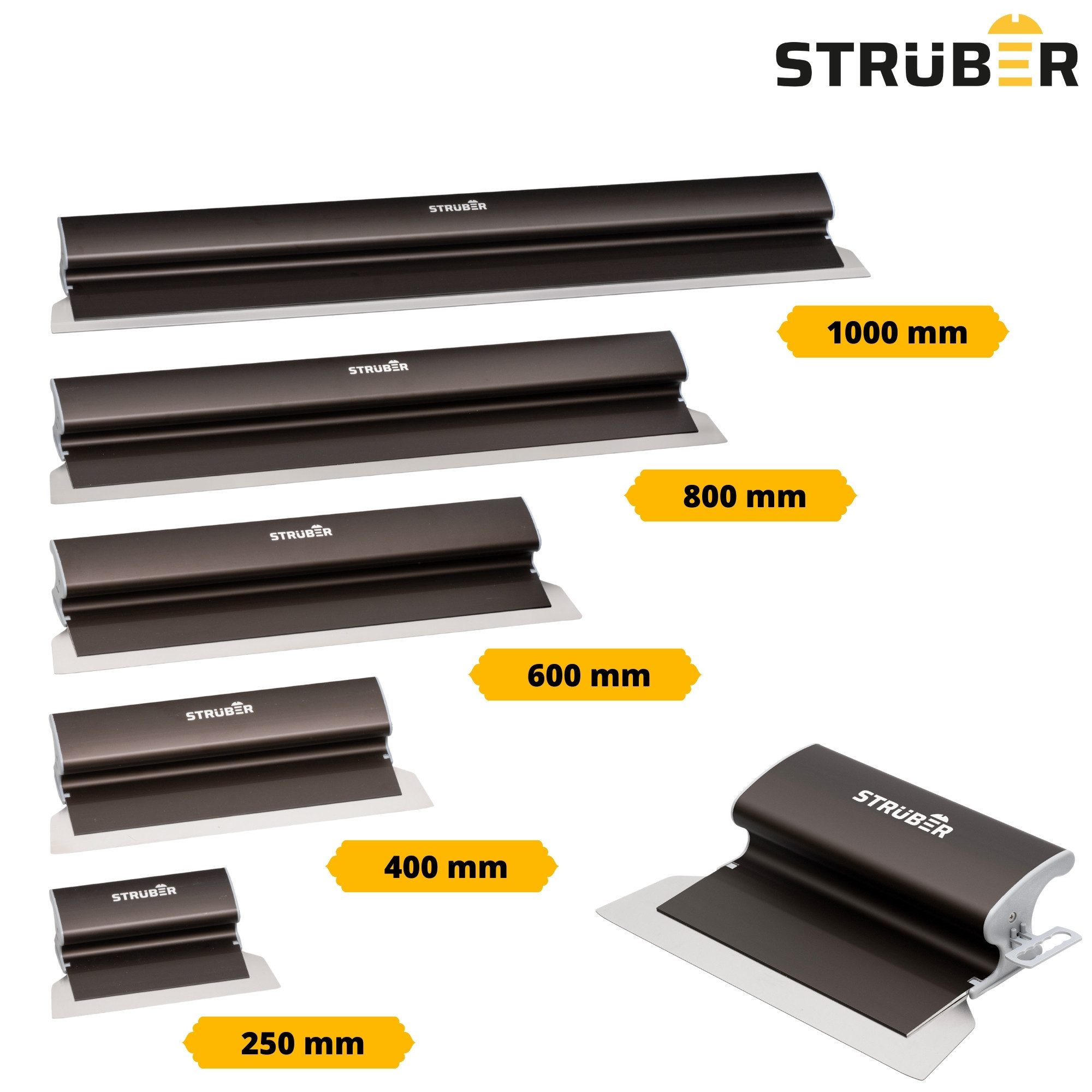 STRÜBER Flächenspachtel Flächenspachtel Set im Koffer – 9-tlg. SET (1-St)