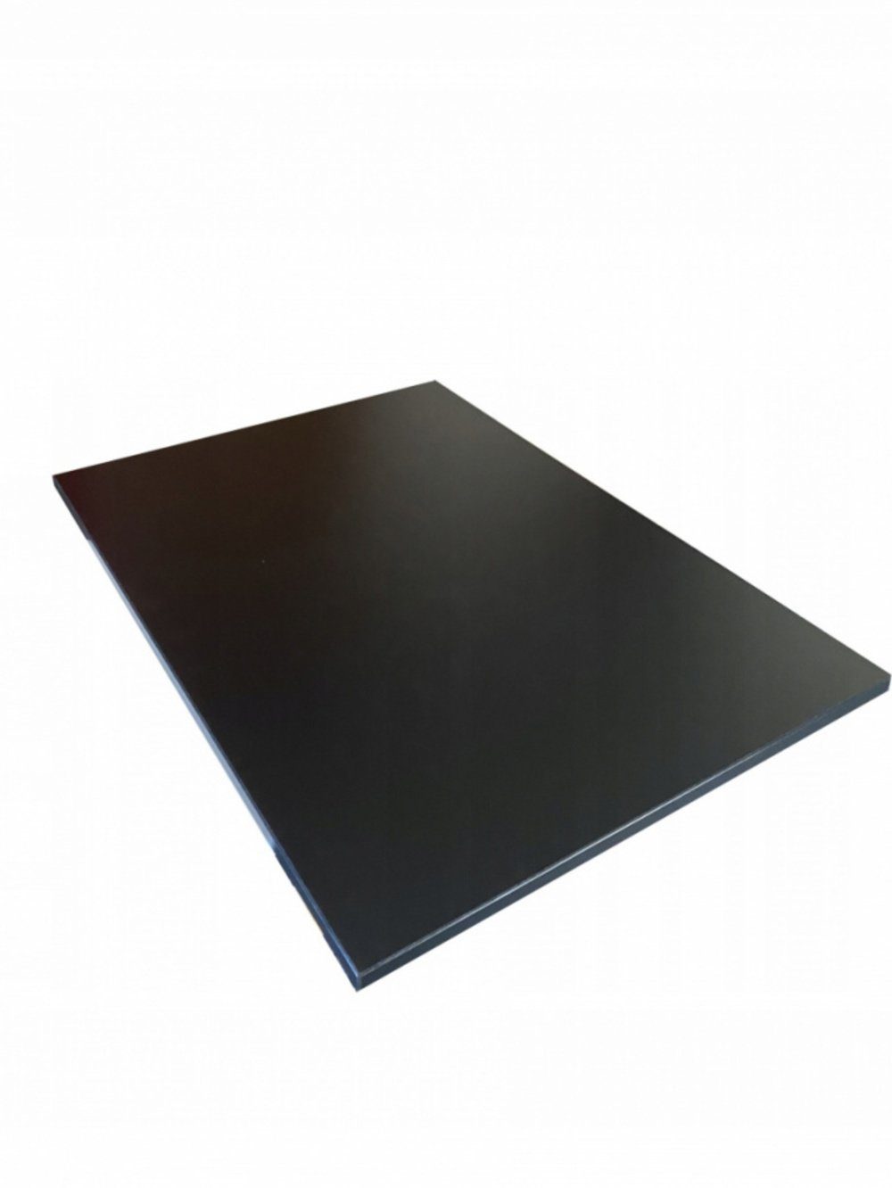 AKKE Schwarz 18mm Tischplatte Tischplatte, Kantenumleimung:2mm-PVC