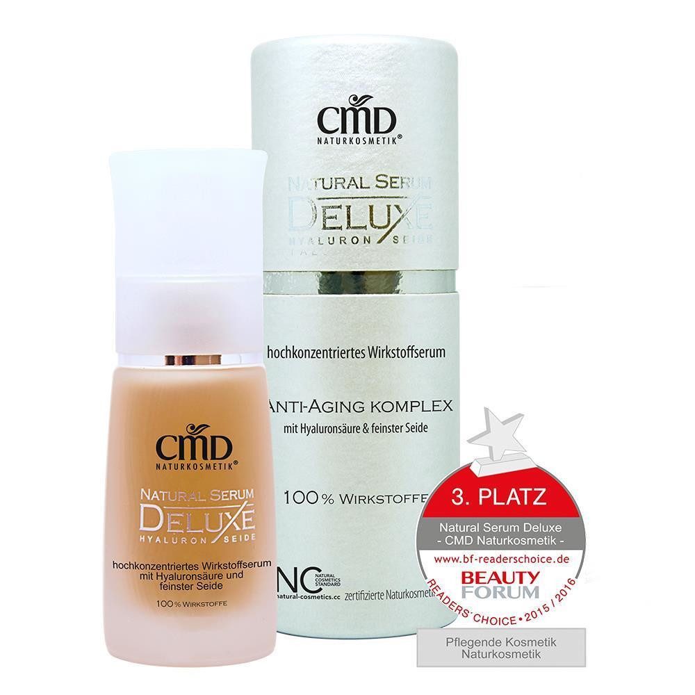 CMD Naturkosmetik Hyaluron Serum Natural Serum Deluxe – Hyaluron Serum – Bio Aloe Vera – Feuchtigkeit
