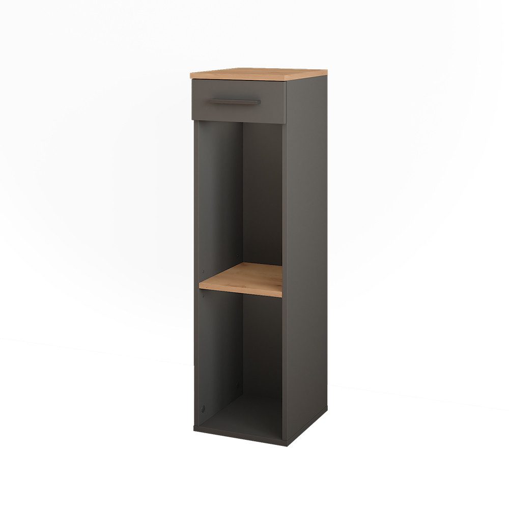 Vicco Weinregal Repose, Goldkraft Eiche/Anthrazit, 30 x 106 cm, 1-tlg.