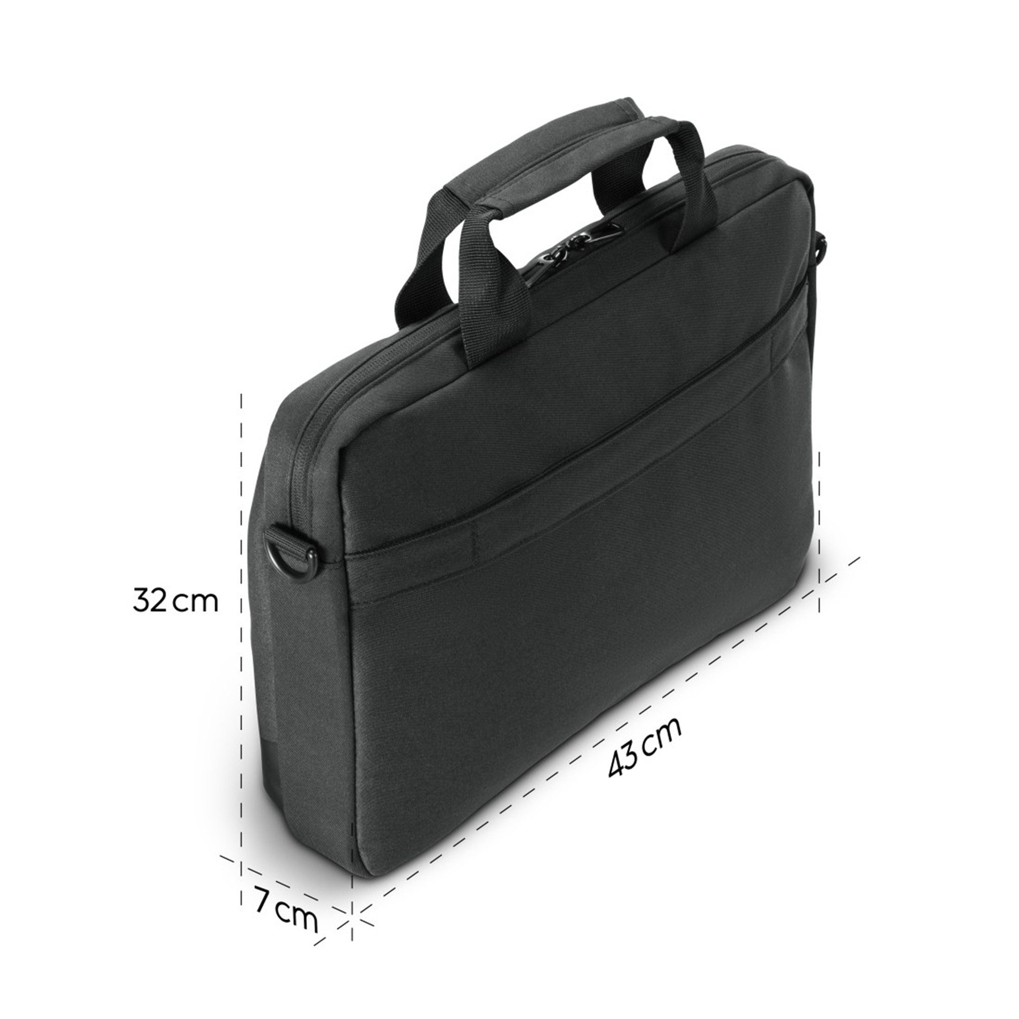 Hama Laptoptasche Extreme Protect, 40-41cm (15,6"-16,2), Schwarz (2-tlg)