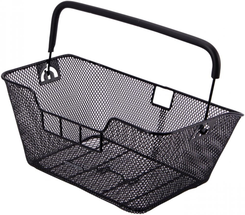 Contec Fahrradkorb Contec Hinterradkorb Fredo schwarz L 31 x B 35 x H 18cm