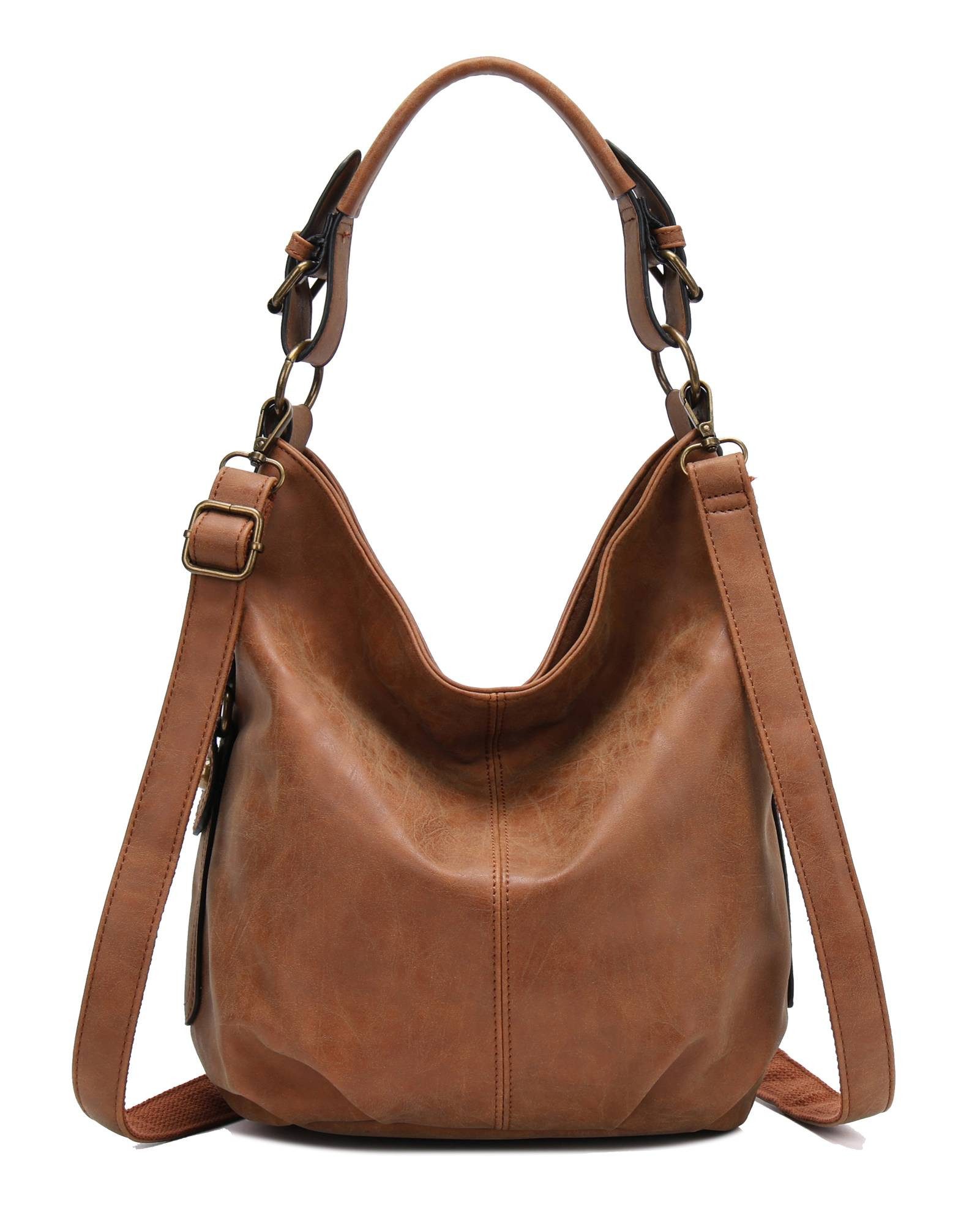 Schultertasche DAMEN SHOPPER Hobo Bag Umhängetasche Handtasche City Bag Cross-Over