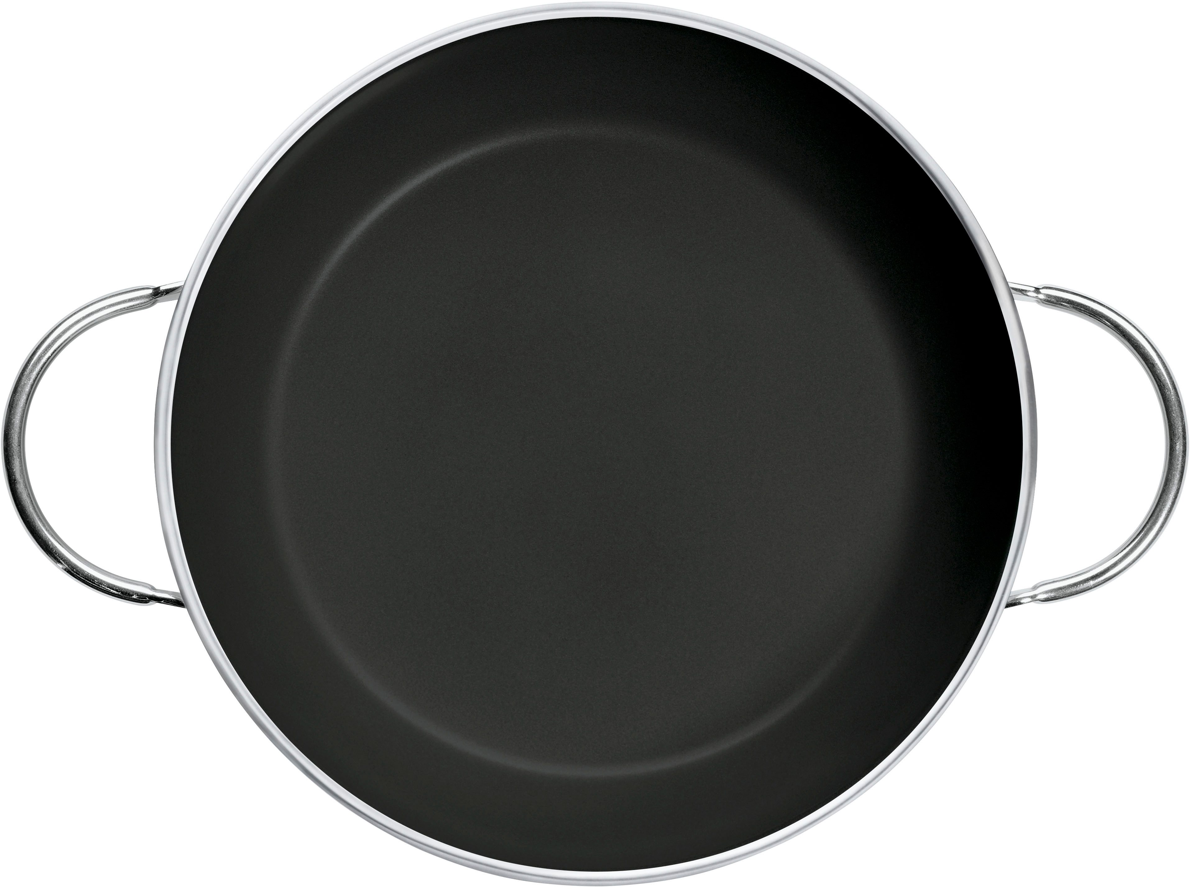 WMF Servierpfanne CeraDur Profi, Cromargan® Edelstahl Rostfrei 18/10 (1-tlg), TransTherm-Allherdboden
