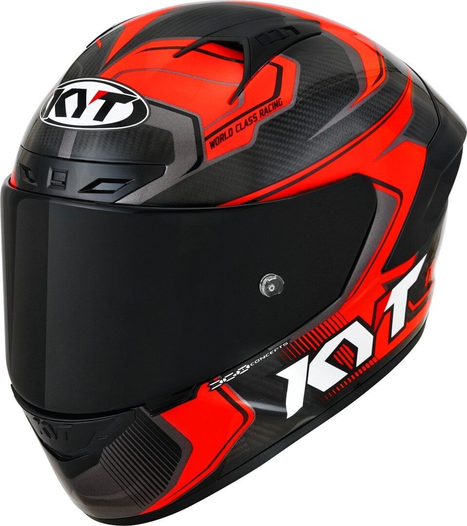 KYT Motorradhelm NZ Race Carbon Competition Helm, Pinlock, Spoiler, ECE 22.06