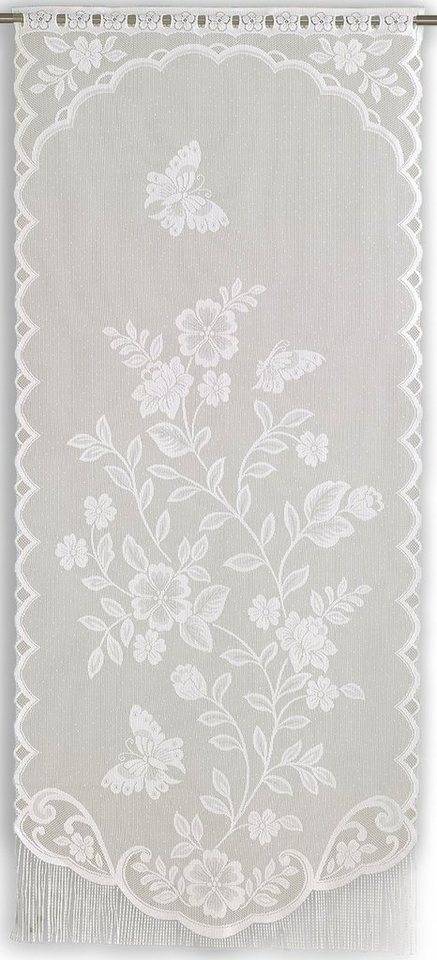 Scheibengardine »Scheibengardine Balkontür Bistrogardine Fenstervorhang