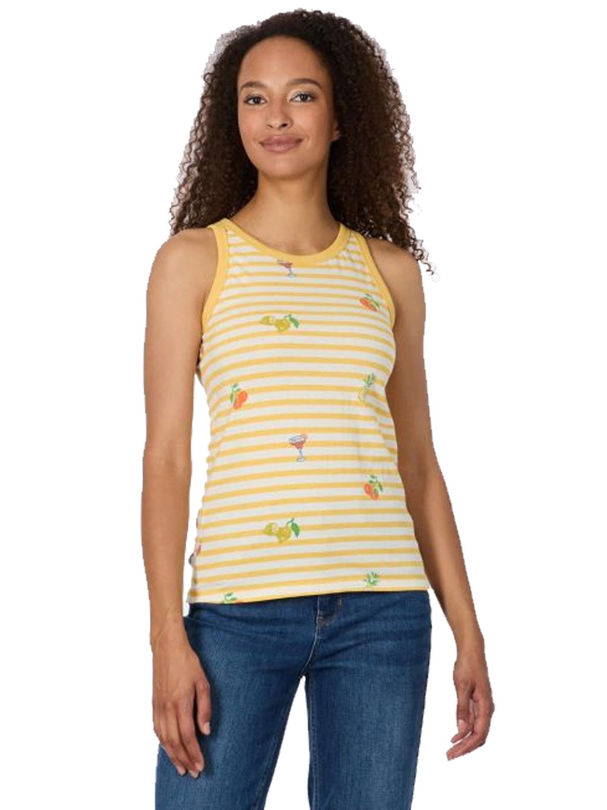 Ragwear Ringertop Ragwear Julyana Stripes Top (1-tlg)