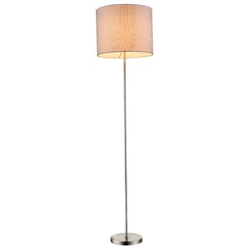 etc-shop LED Stehlampe, Leuchtmittel inklusive, Warmweiß, Steh Leuchte Textil H 160 cm Beleuchtung Stand Lampe Decken