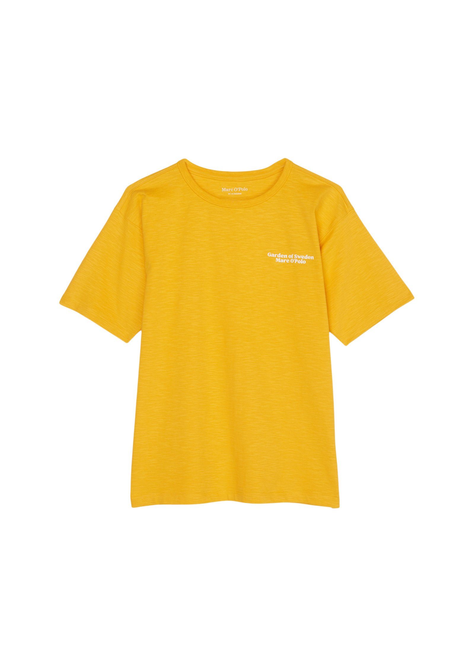 Marc O'Polo T-Shirt aus Bio-Baumwoll-Jersey gelb