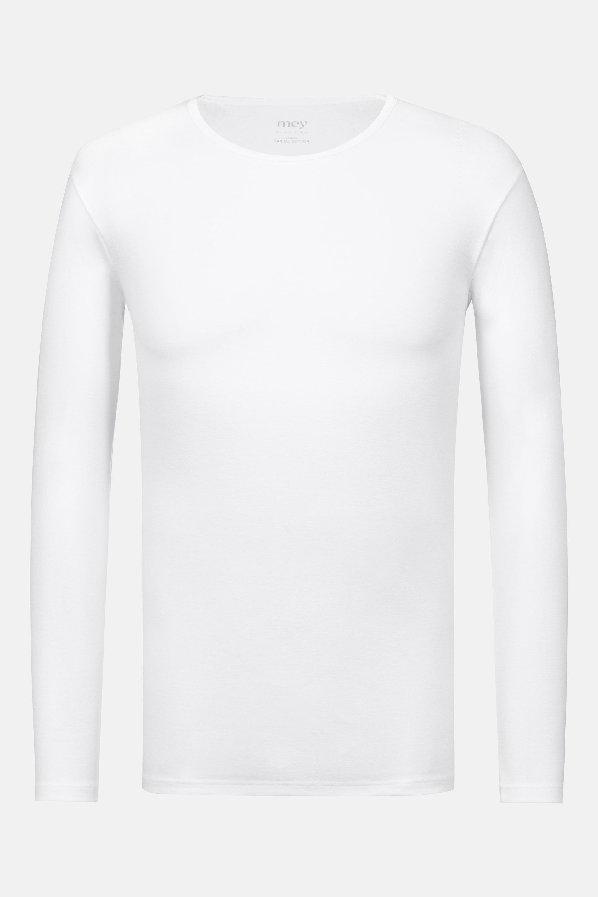 Mey Langarmshirt Herren Serie Casual Cotton Uni (1-tlg) günstig online kaufen