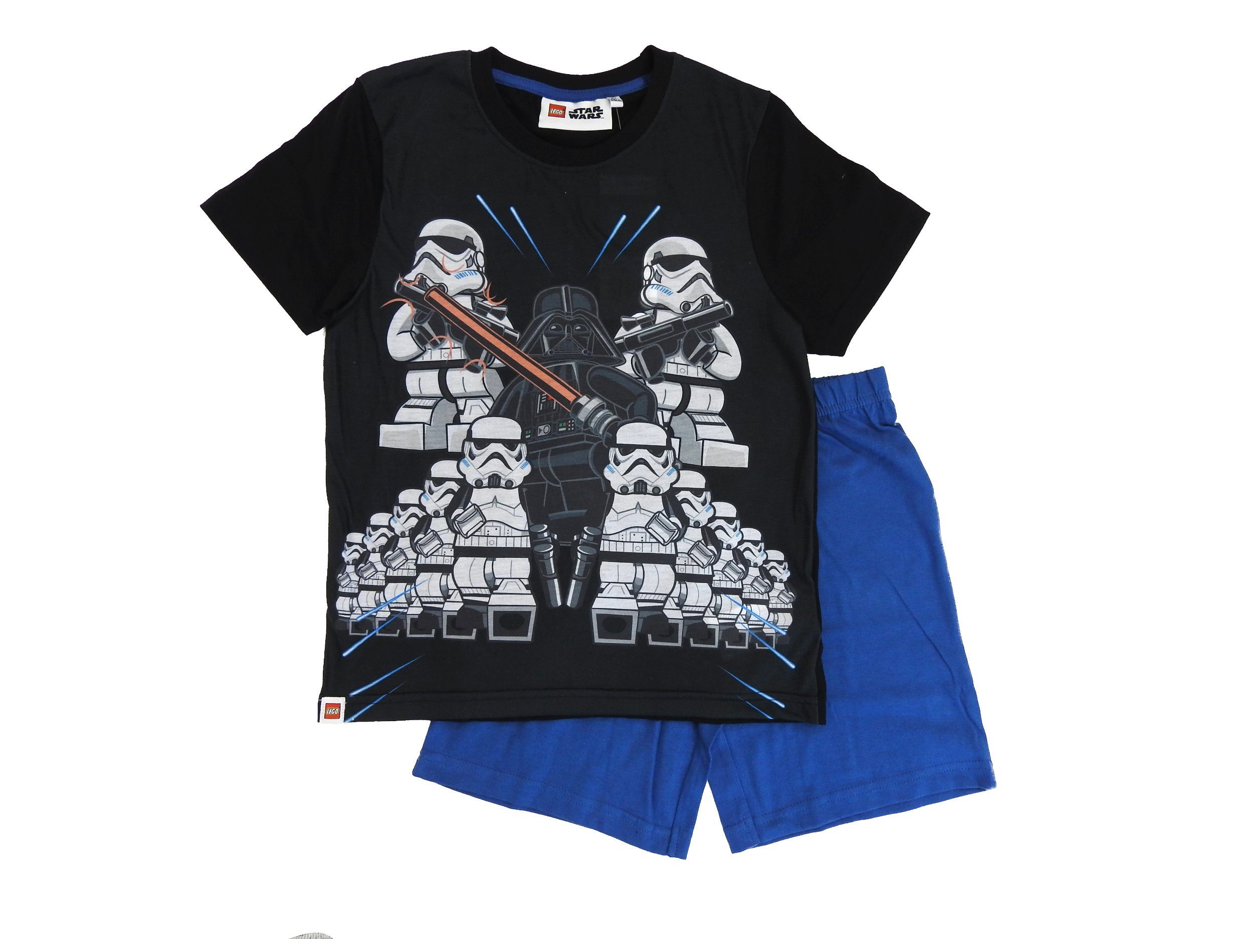 LEGO® kidswear Pyjama (Set) Kinder Schlafanzug kurz 2tlg. Shorty Set Imperator Jungen